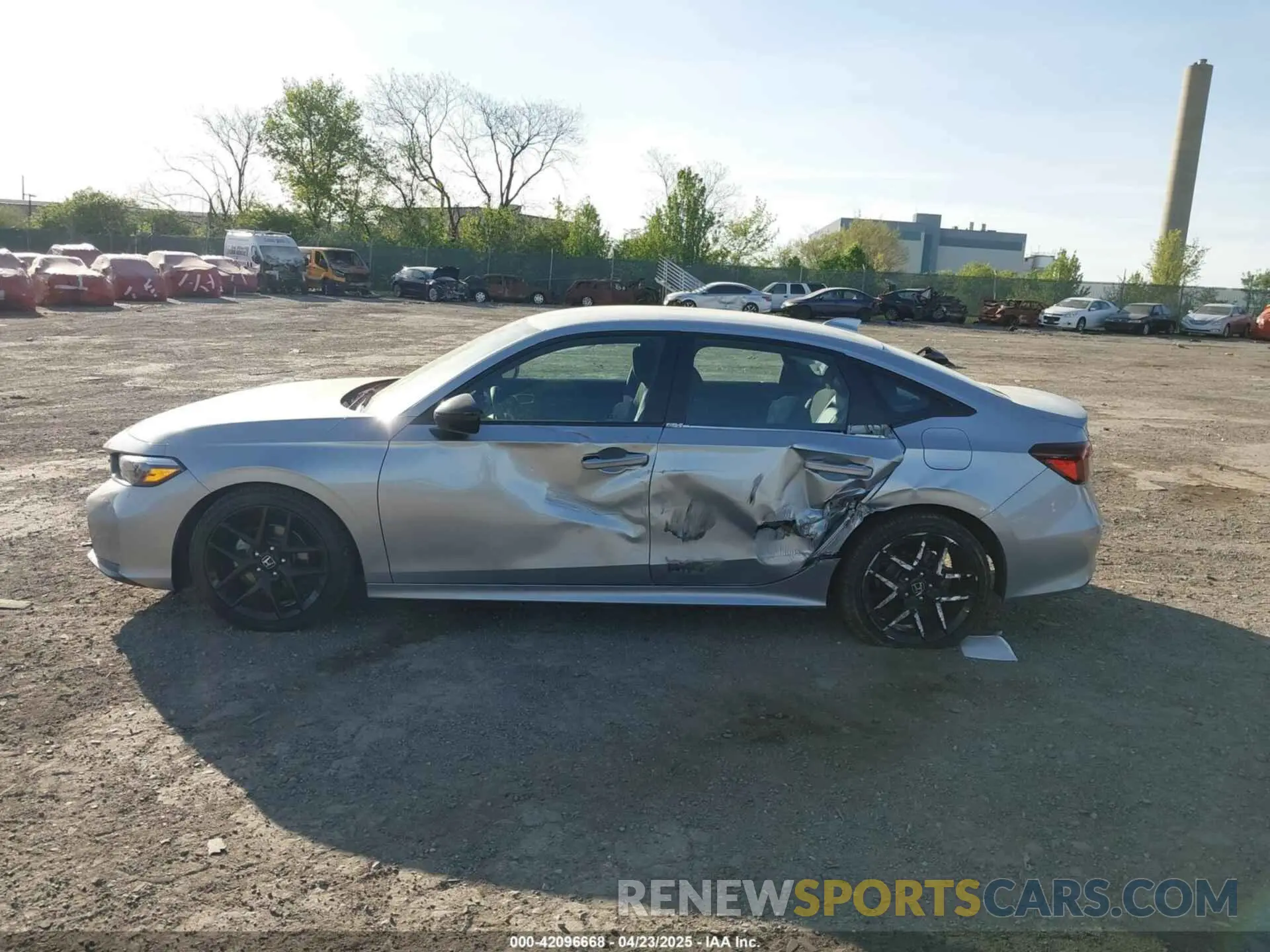 6 Photograph of a damaged car 2HGFE2F58SH517346 HONDA CIVIC 2025