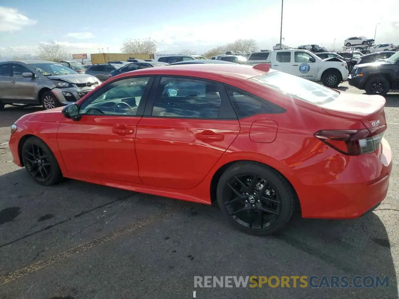 2 Photograph of a damaged car 2HGFE2F58SH528671 HONDA CIVIC 2025
