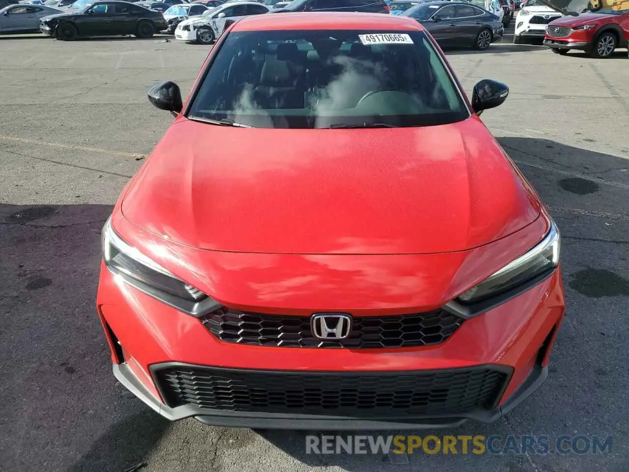 5 Photograph of a damaged car 2HGFE2F58SH528671 HONDA CIVIC 2025