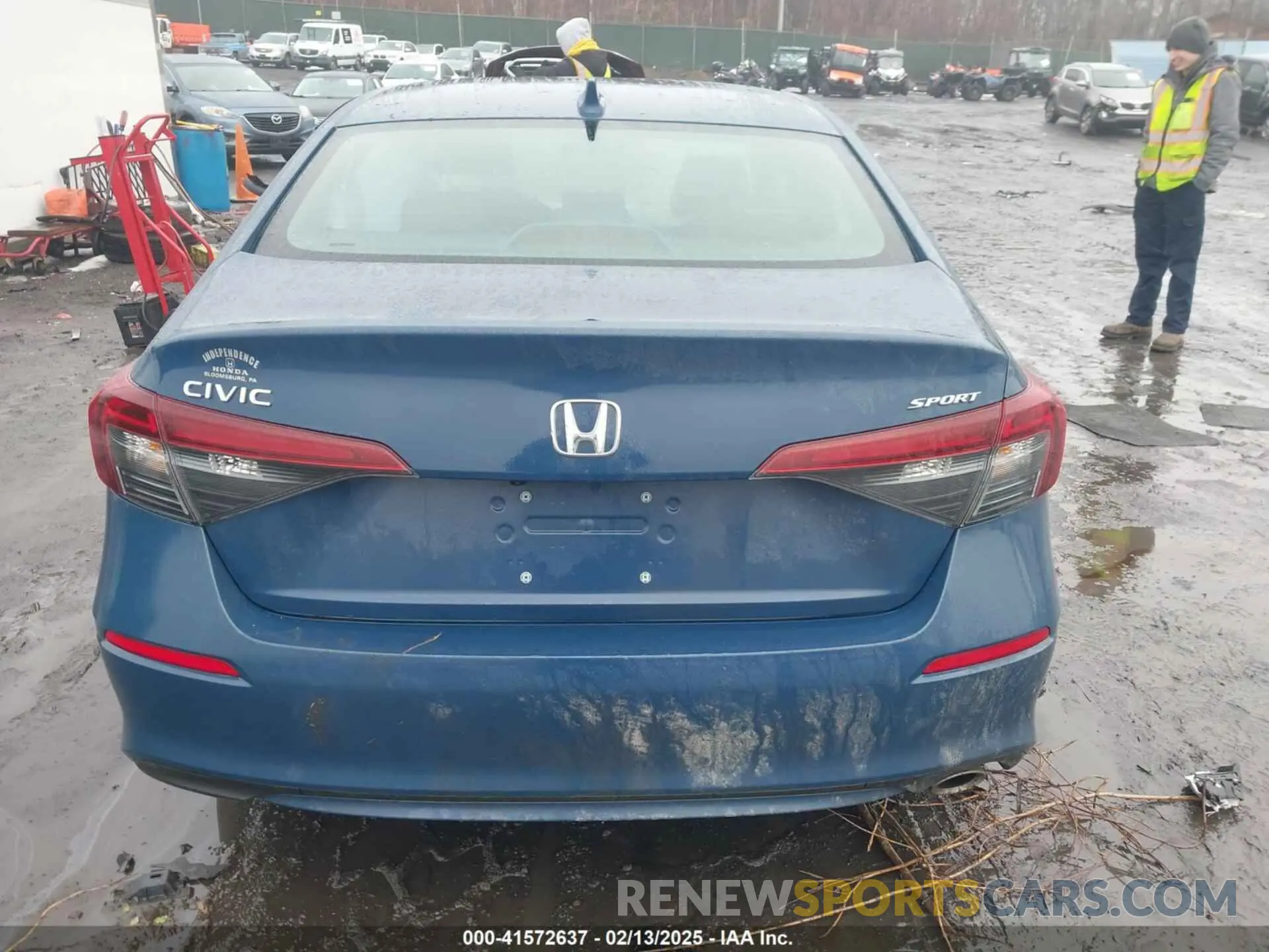 16 Photograph of a damaged car 2HGFE2F58SH530405 HONDA CIVIC 2025