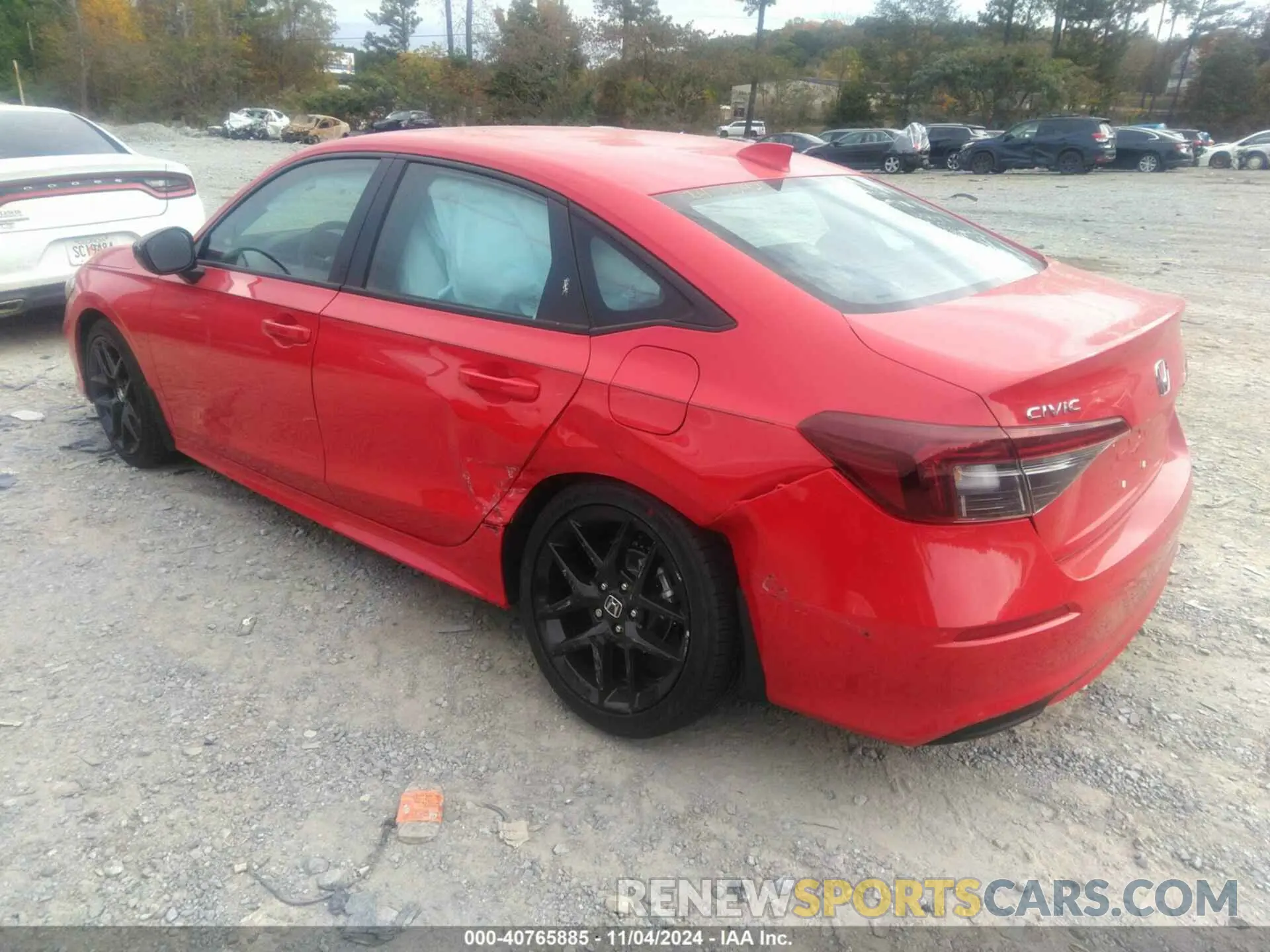 3 Photograph of a damaged car 2HGFE2F58SH531117 HONDA CIVIC 2025