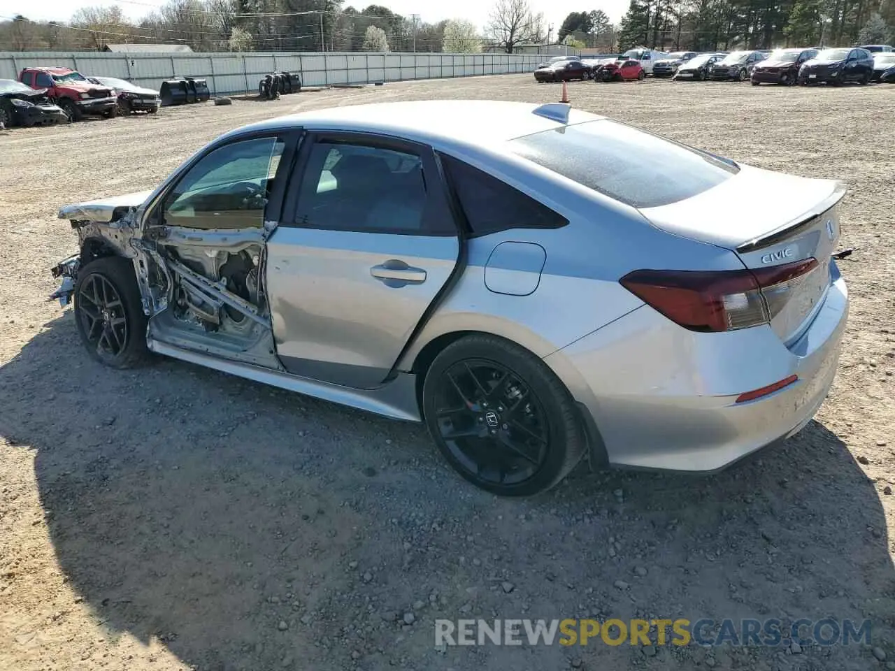 2 Photograph of a damaged car 2HGFE2F58SH535233 HONDA CIVIC 2025