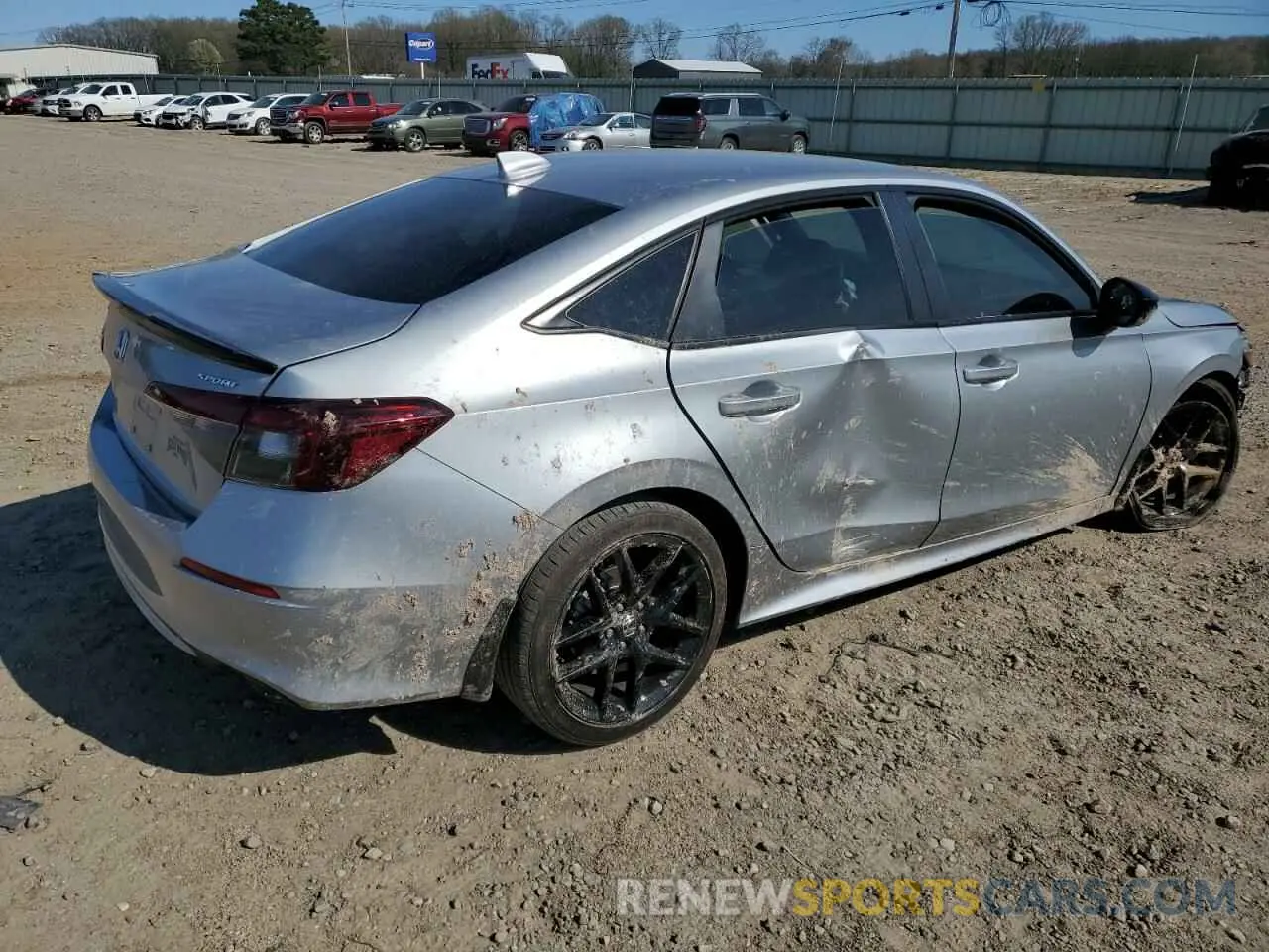 3 Photograph of a damaged car 2HGFE2F58SH535233 HONDA CIVIC 2025