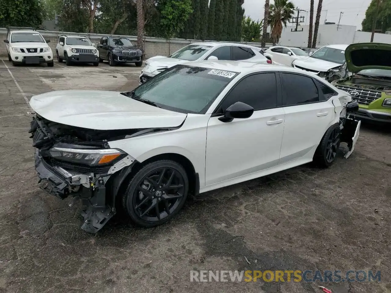 1 Photograph of a damaged car 2HGFE2F58SH537807 HONDA CIVIC 2025