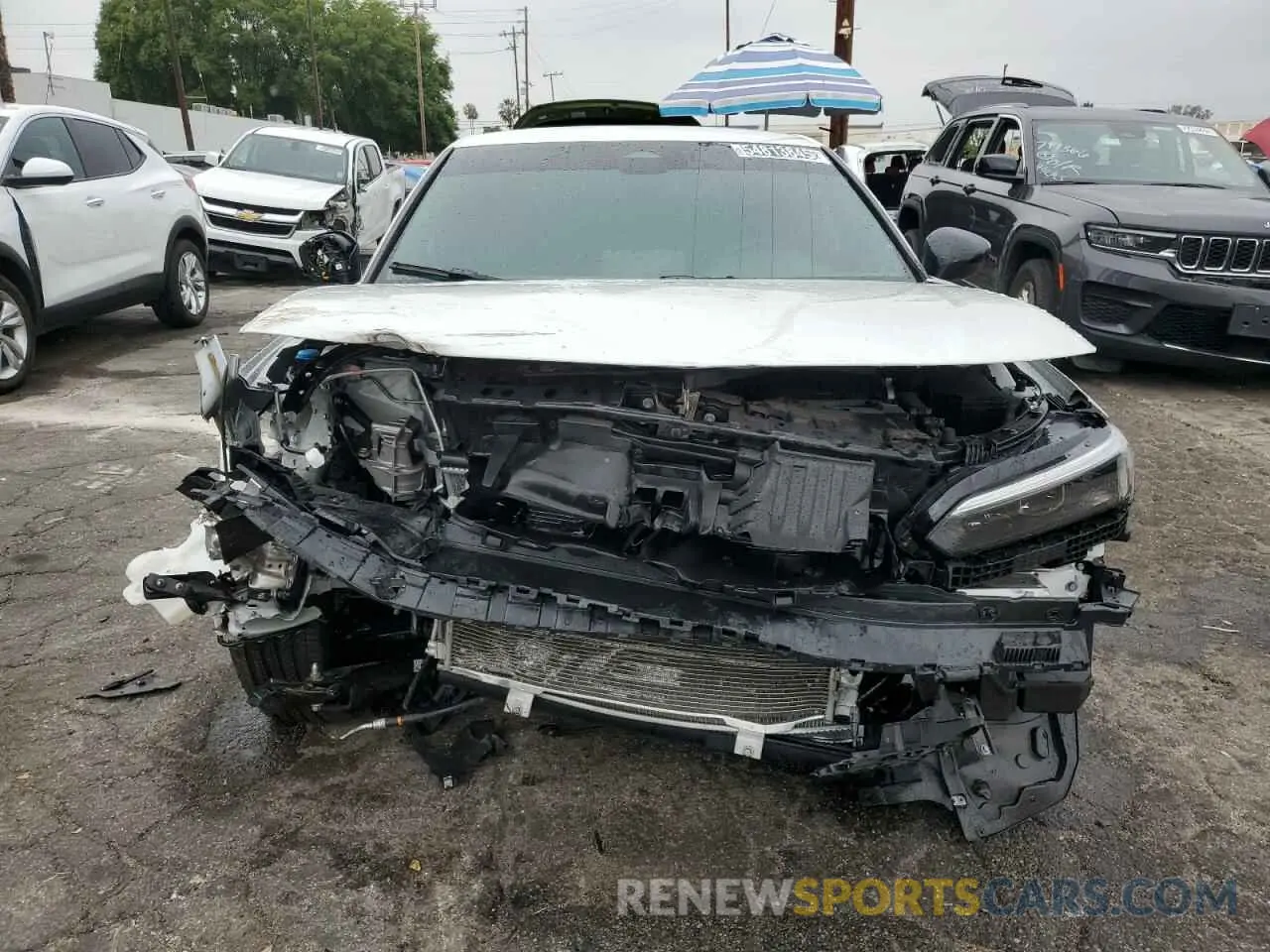 5 Photograph of a damaged car 2HGFE2F58SH537807 HONDA CIVIC 2025