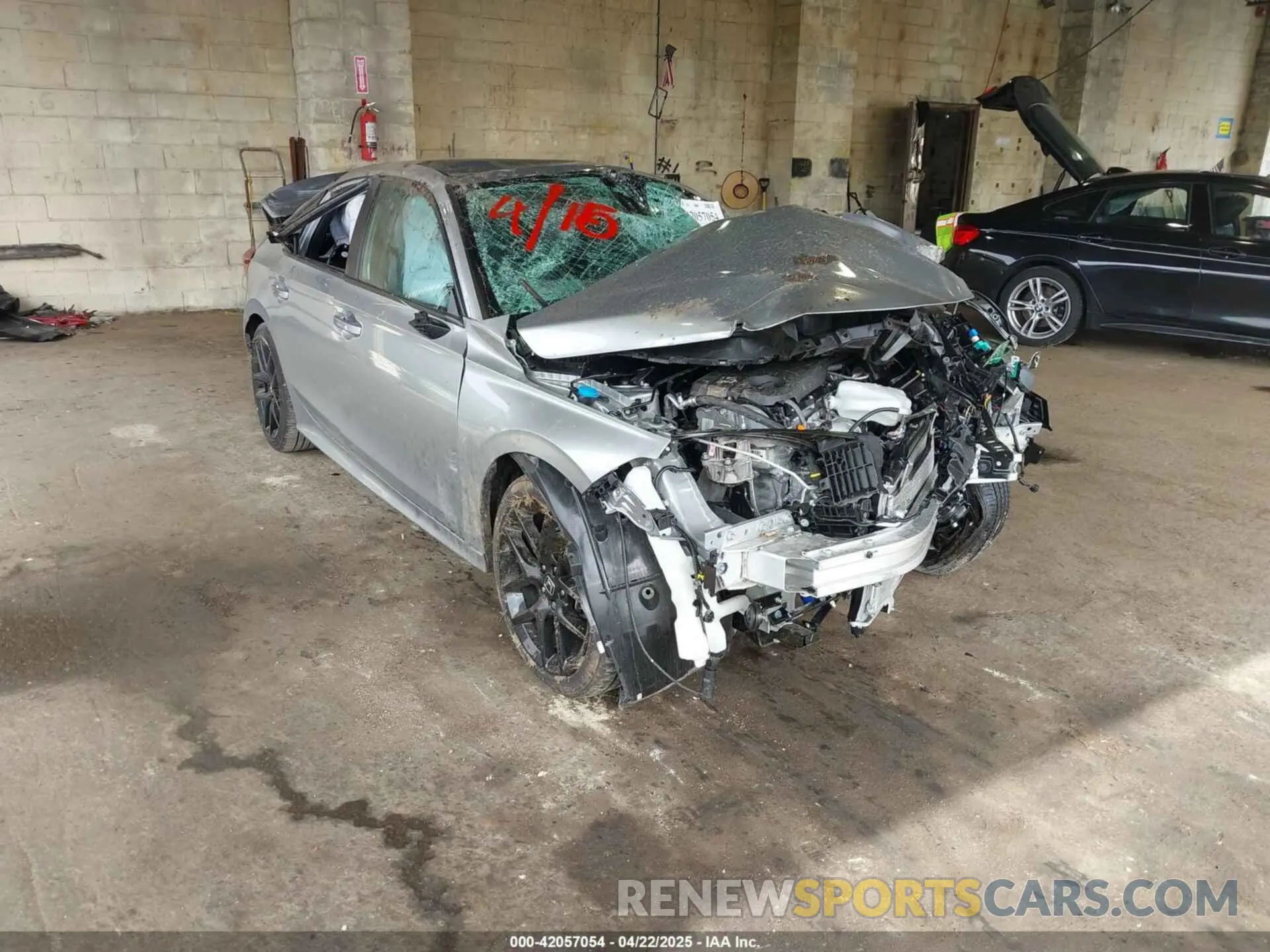 1 Photograph of a damaged car 2HGFE2F58SH541405 HONDA CIVIC 2025