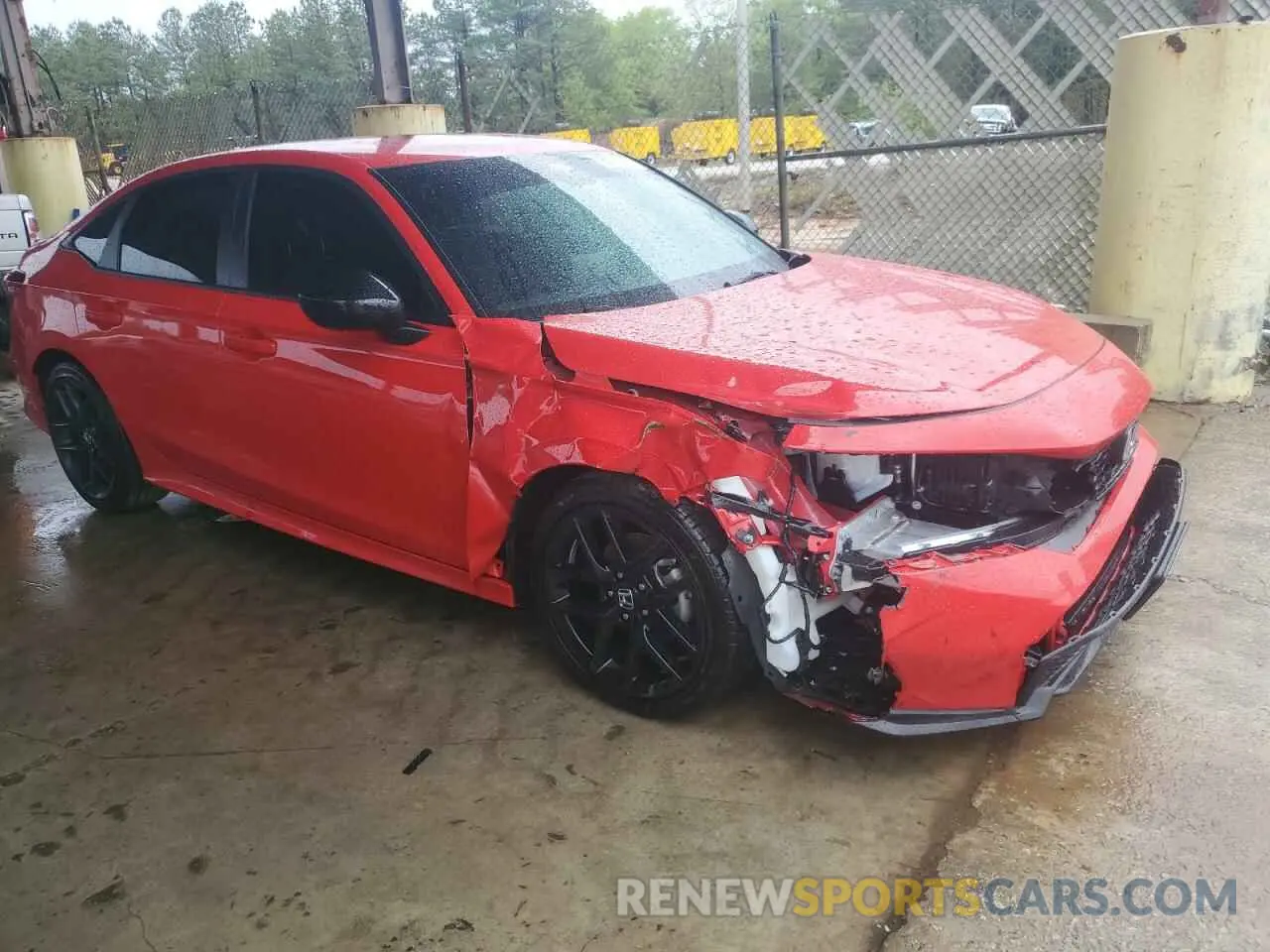 4 Photograph of a damaged car 2HGFE2F58SH549763 HONDA CIVIC 2025