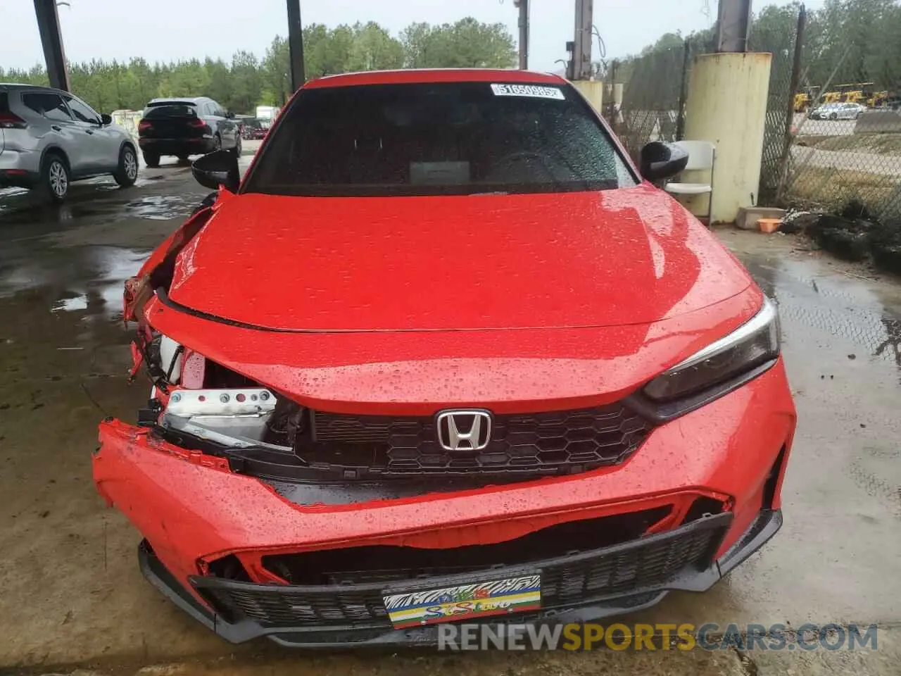 5 Photograph of a damaged car 2HGFE2F58SH549763 HONDA CIVIC 2025