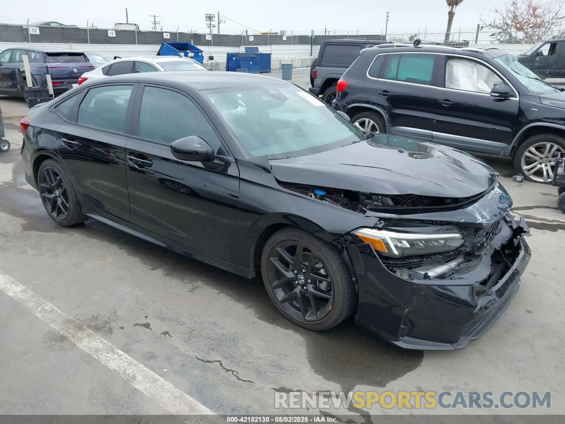 1 Photograph of a damaged car 2HGFE2F58SH561797 HONDA CIVIC 2025