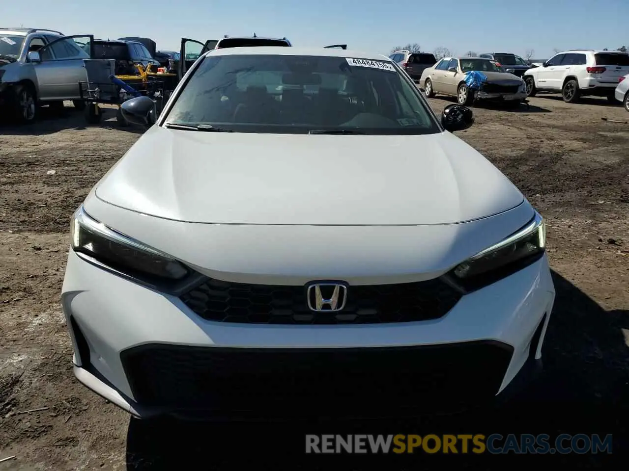 5 Photograph of a damaged car 2HGFE2F58SH565378 HONDA CIVIC 2025