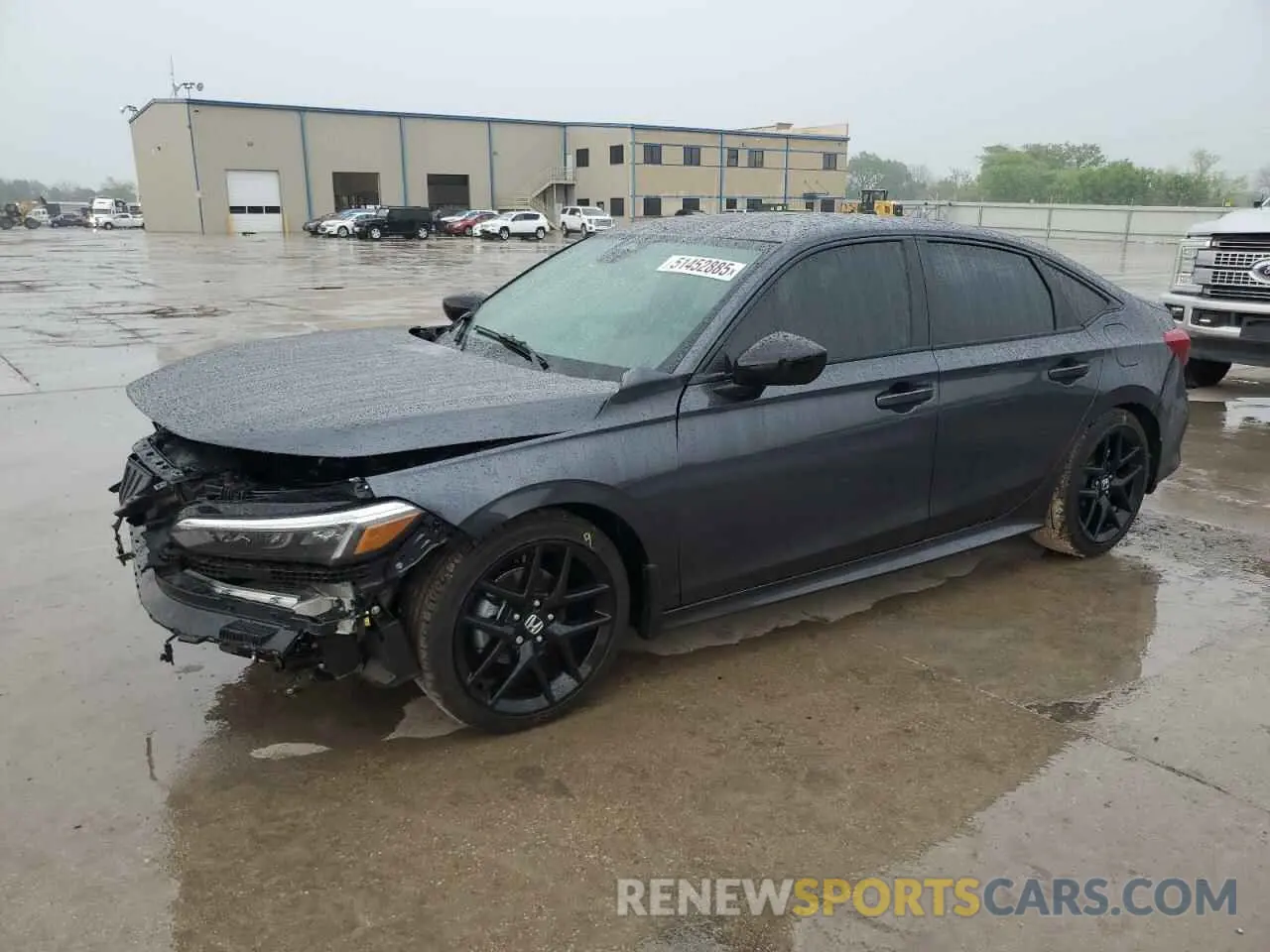 1 Photograph of a damaged car 2HGFE2F58SH566174 HONDA CIVIC 2025