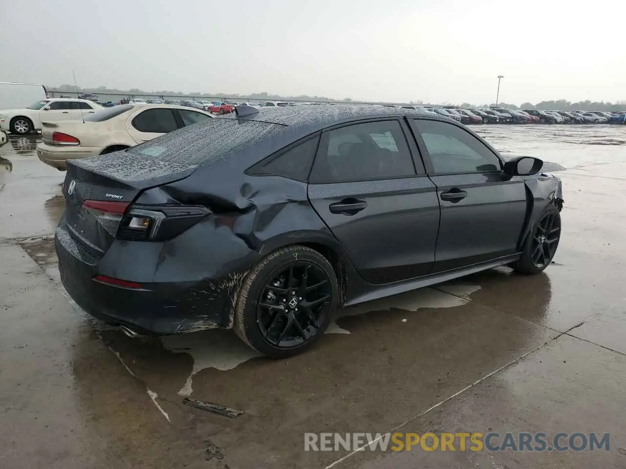 3 Photograph of a damaged car 2HGFE2F58SH566174 HONDA CIVIC 2025