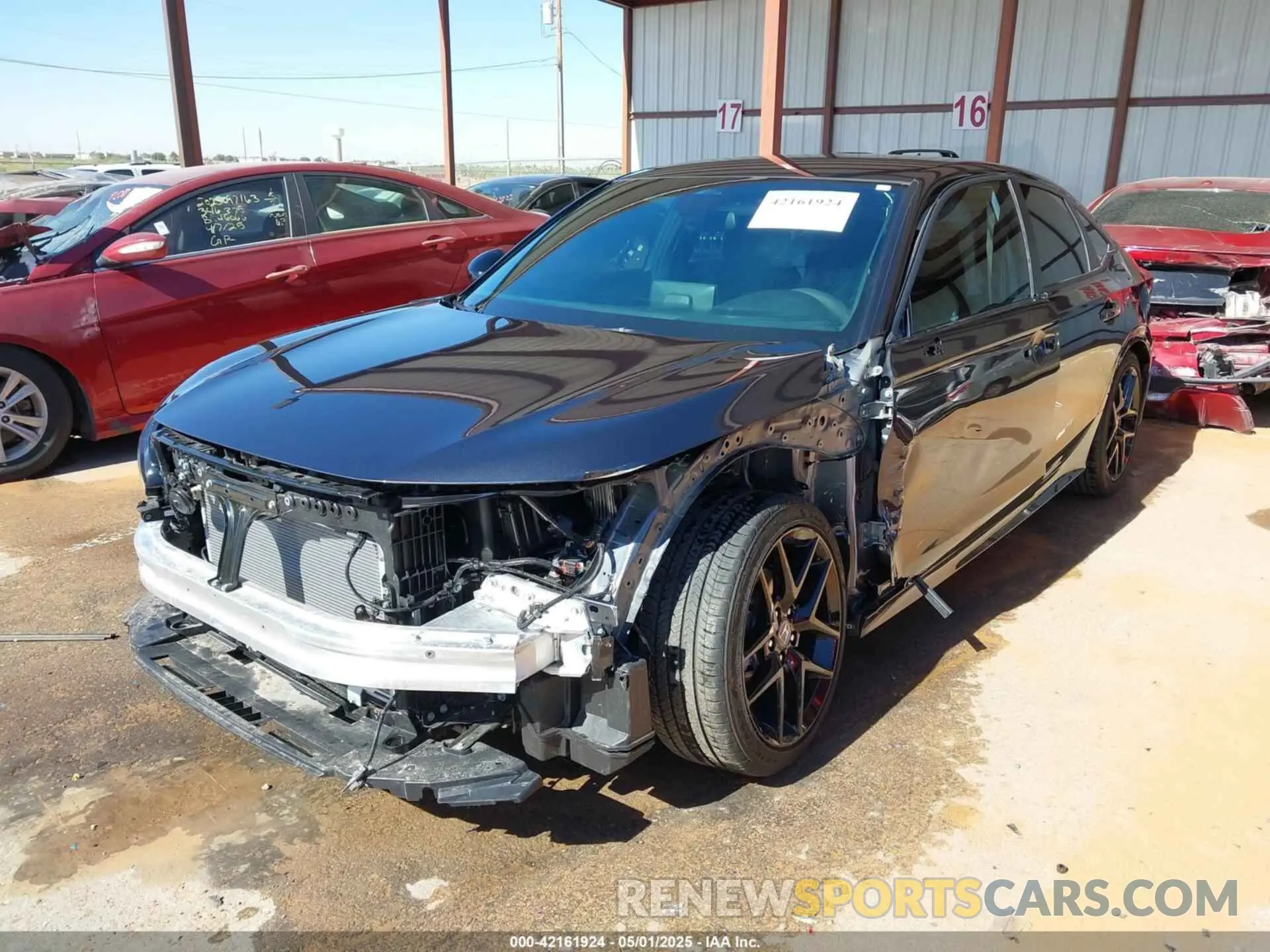 2 Photograph of a damaged car 2HGFE2F58SH581872 HONDA CIVIC 2025