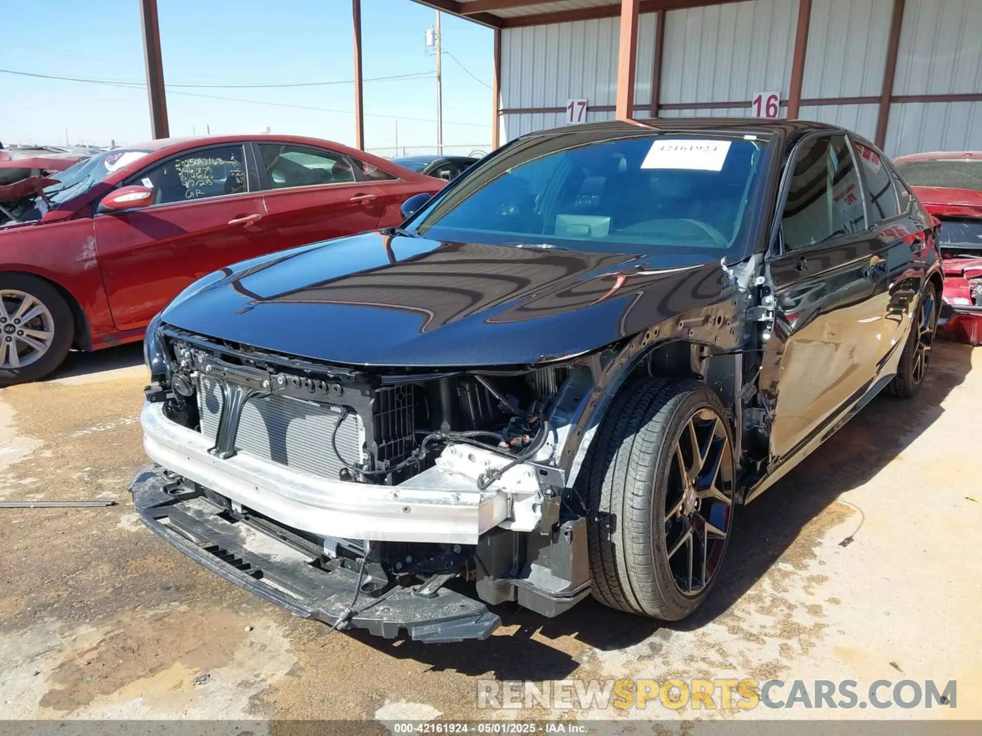 6 Photograph of a damaged car 2HGFE2F58SH581872 HONDA CIVIC 2025