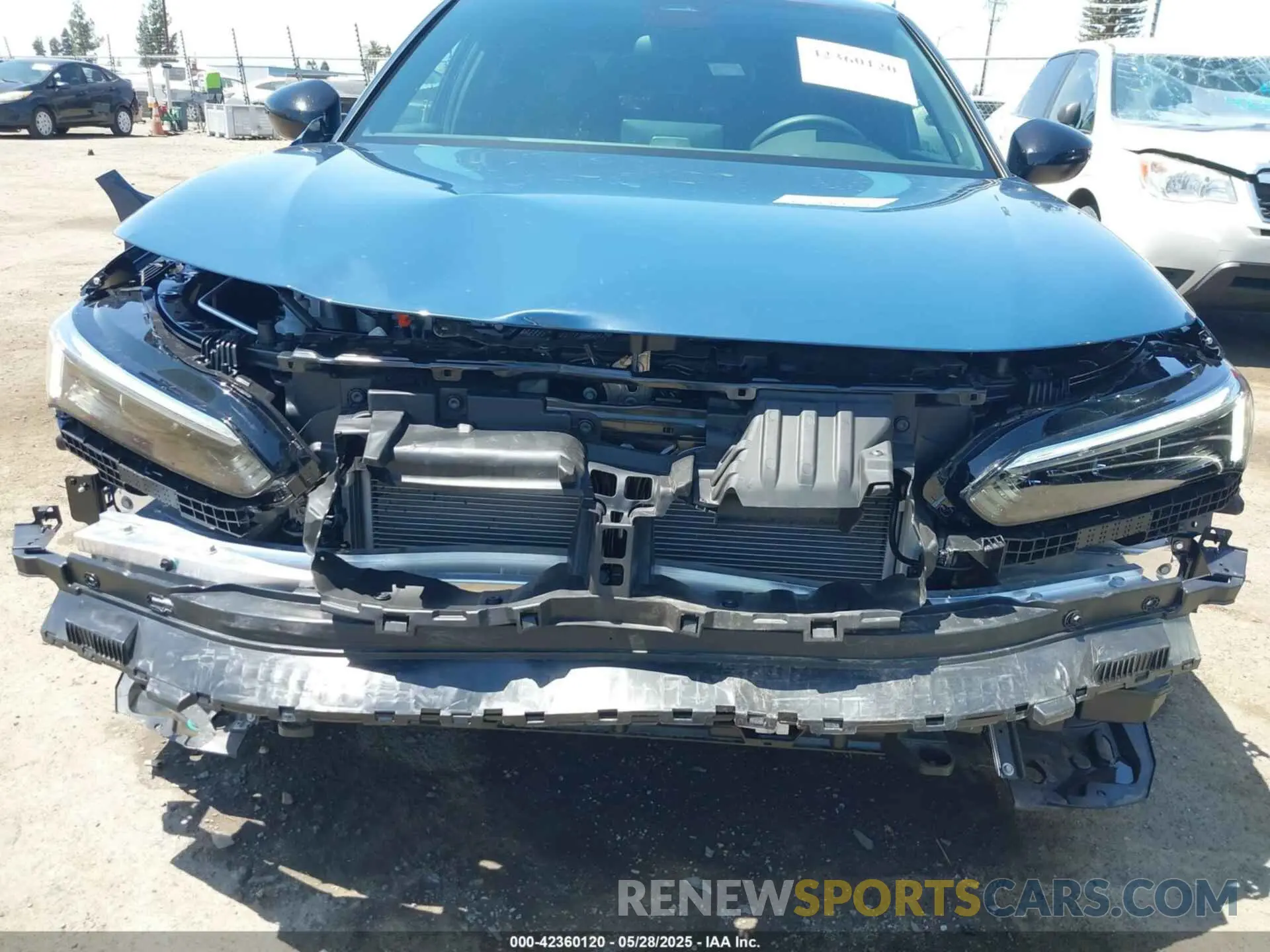 6 Photograph of a damaged car 2HGFE2F58SH582780 HONDA CIVIC 2025
