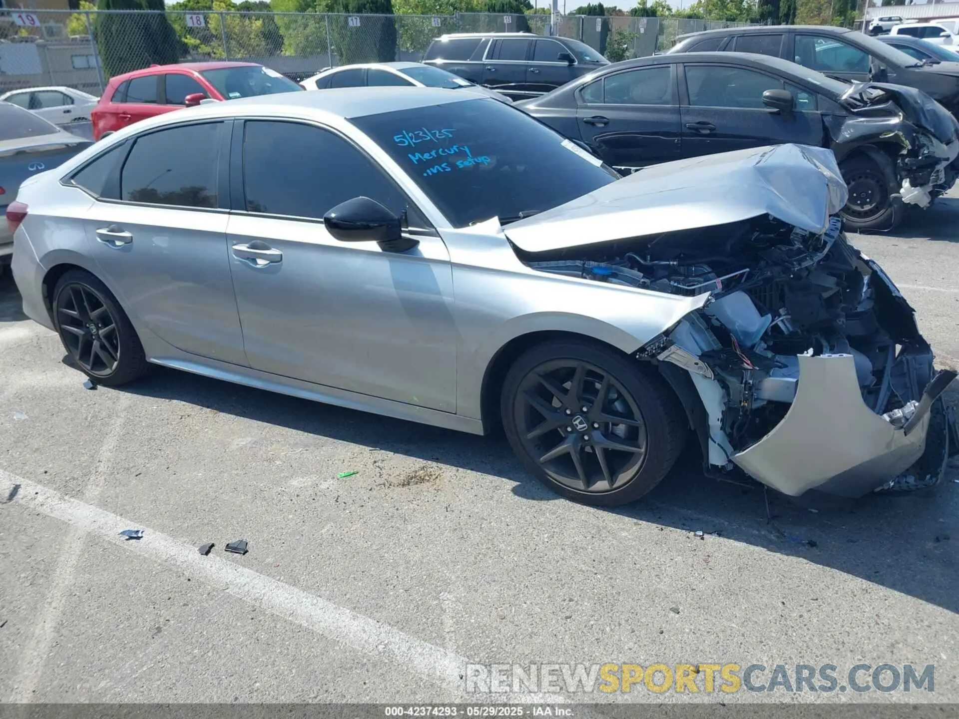 14 Photograph of a damaged car 2HGFE2F58SH583282 HONDA CIVIC 2025