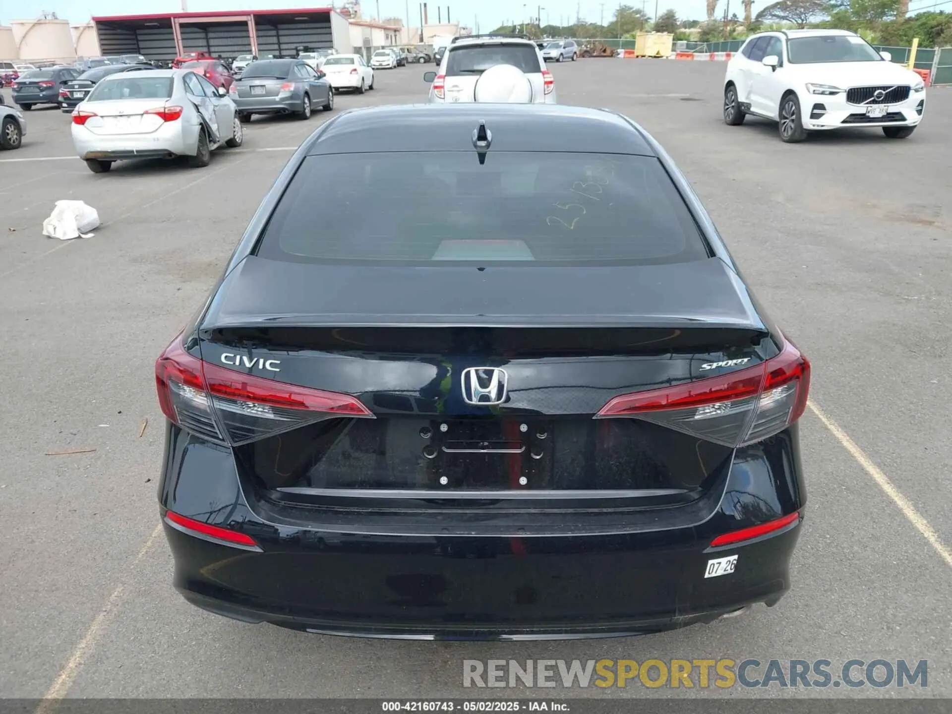 17 Photograph of a damaged car 2HGFE2F59SH503164 HONDA CIVIC 2025