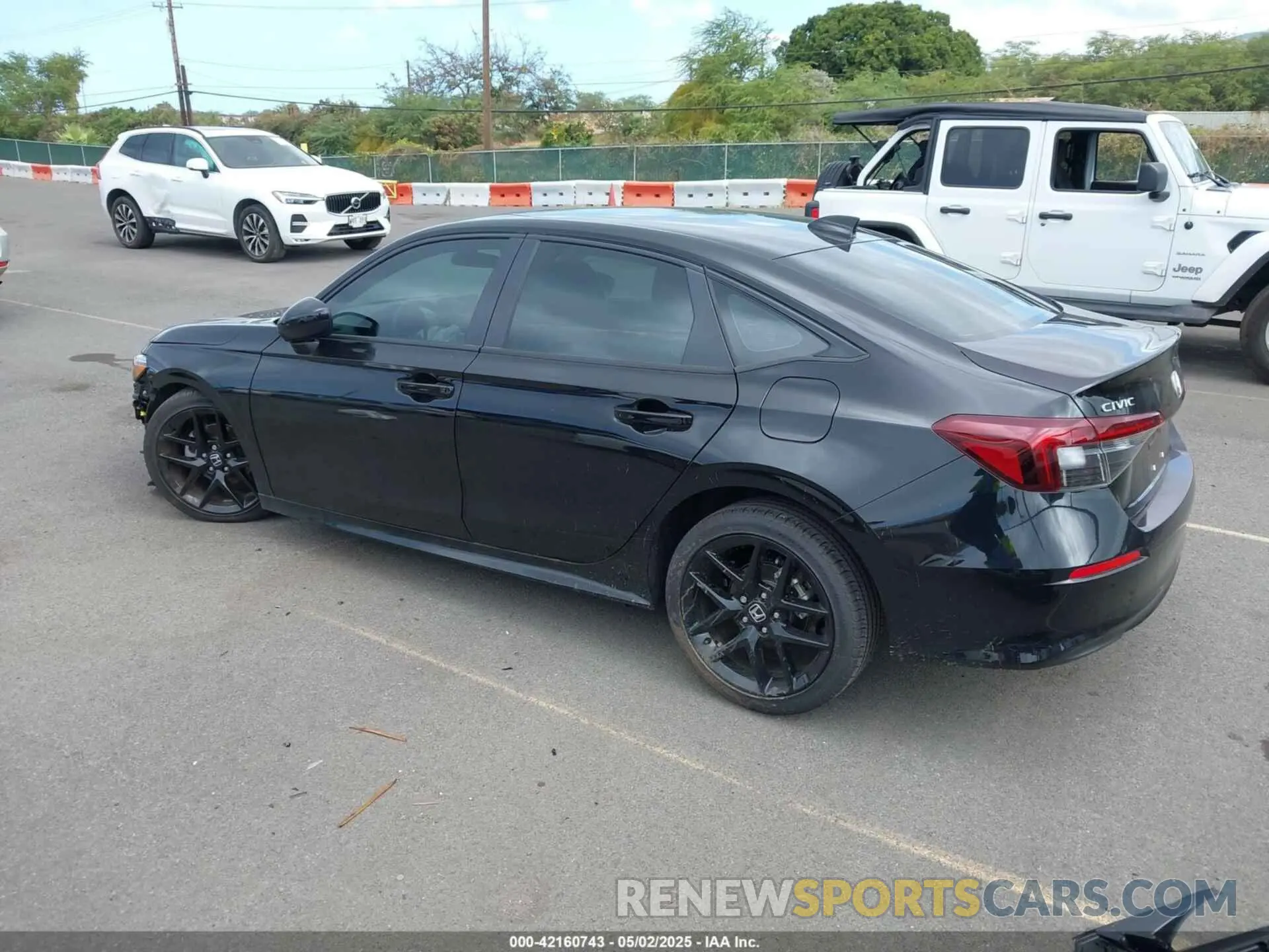 3 Photograph of a damaged car 2HGFE2F59SH503164 HONDA CIVIC 2025