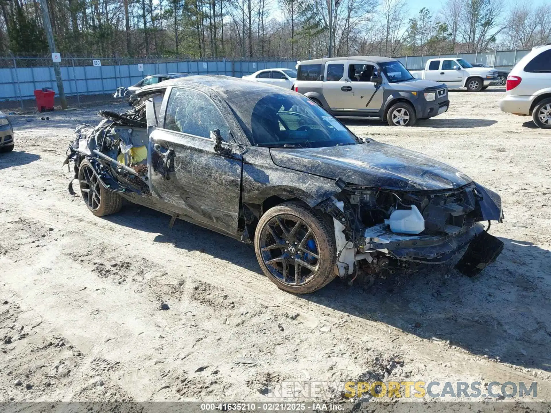 1 Photograph of a damaged car 2HGFE2F59SH512625 HONDA CIVIC 2025