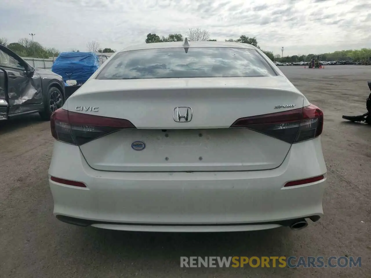 6 Photograph of a damaged car 2HGFE2F59SH516089 HONDA CIVIC 2025