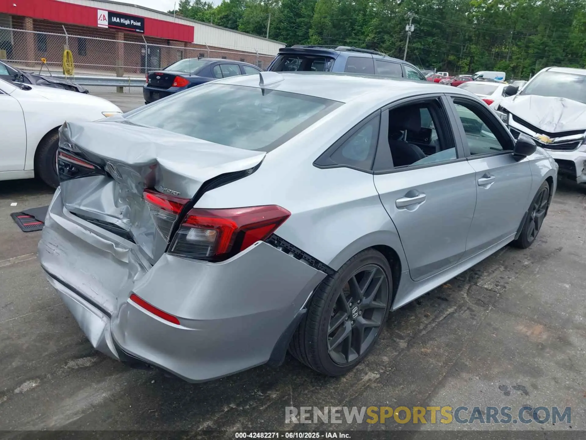 4 Photograph of a damaged car 2HGFE2F59SH518165 HONDA CIVIC 2025