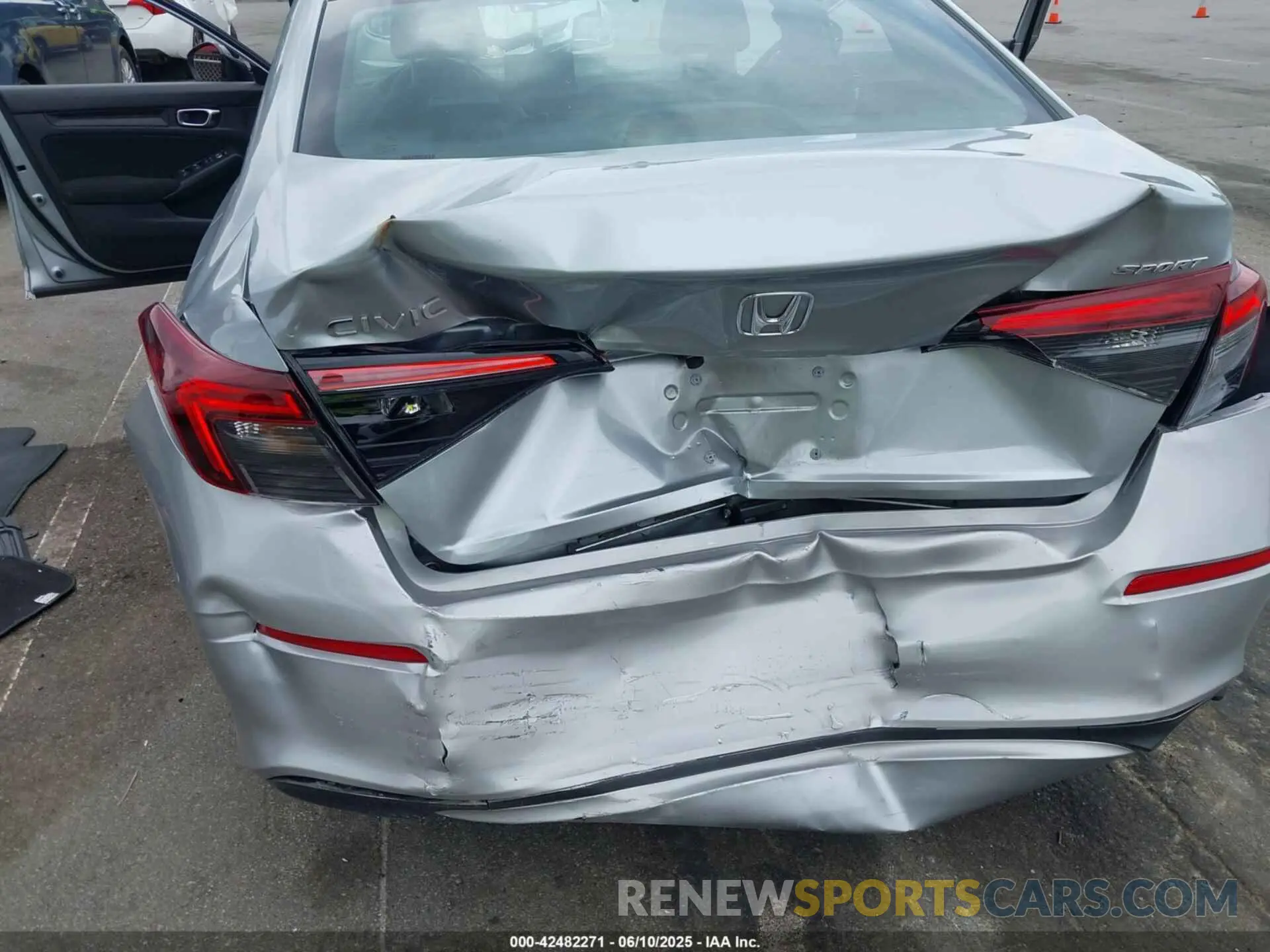 6 Photograph of a damaged car 2HGFE2F59SH518165 HONDA CIVIC 2025