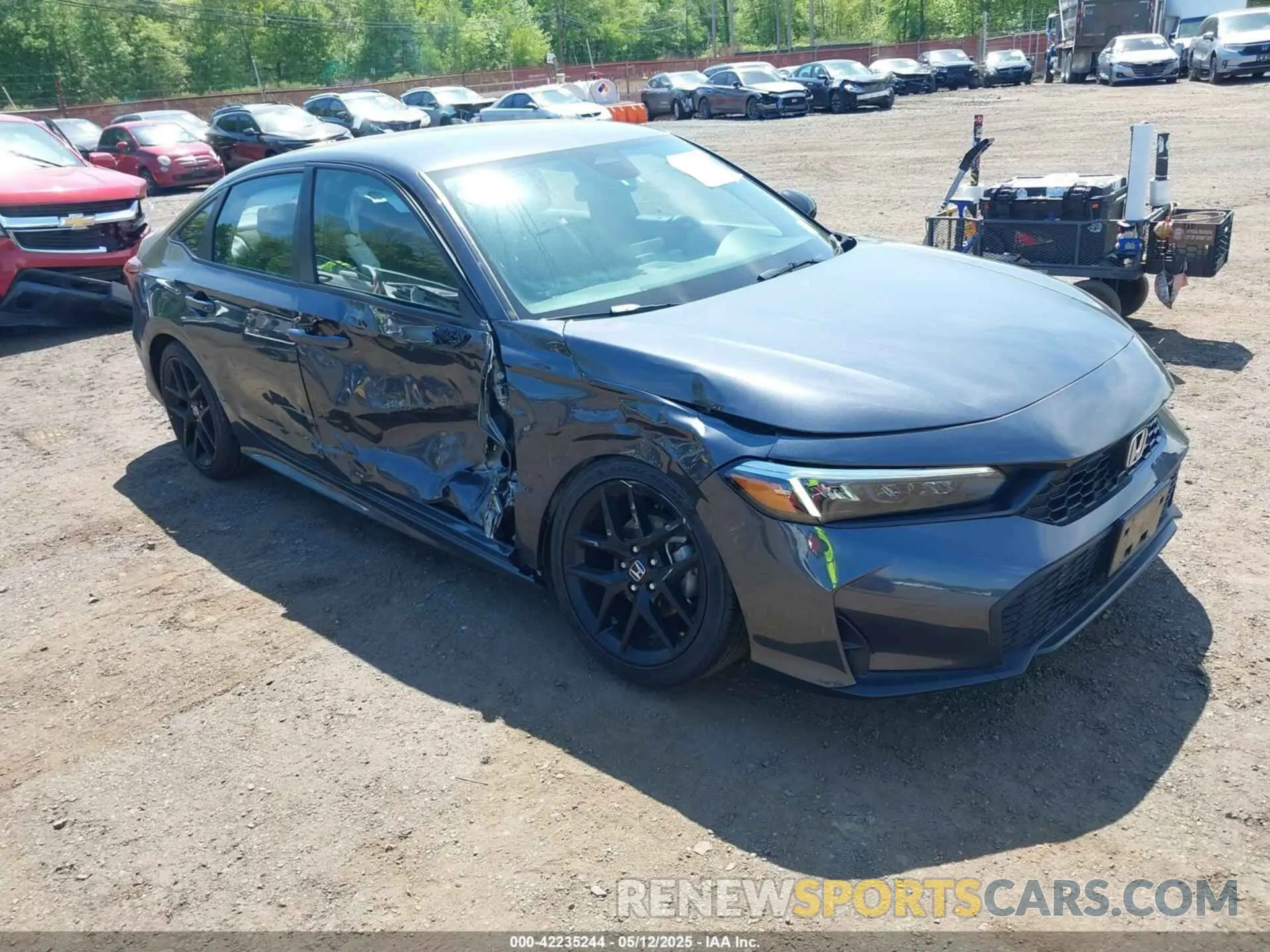 1 Photograph of a damaged car 2HGFE2F59SH520756 HONDA CIVIC 2025