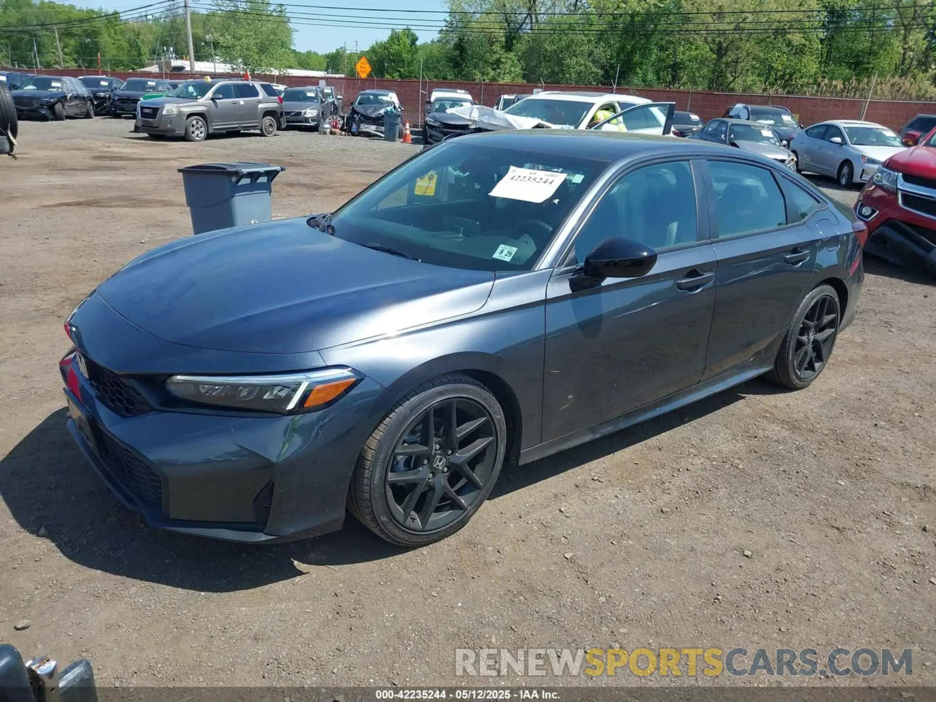 2 Photograph of a damaged car 2HGFE2F59SH520756 HONDA CIVIC 2025