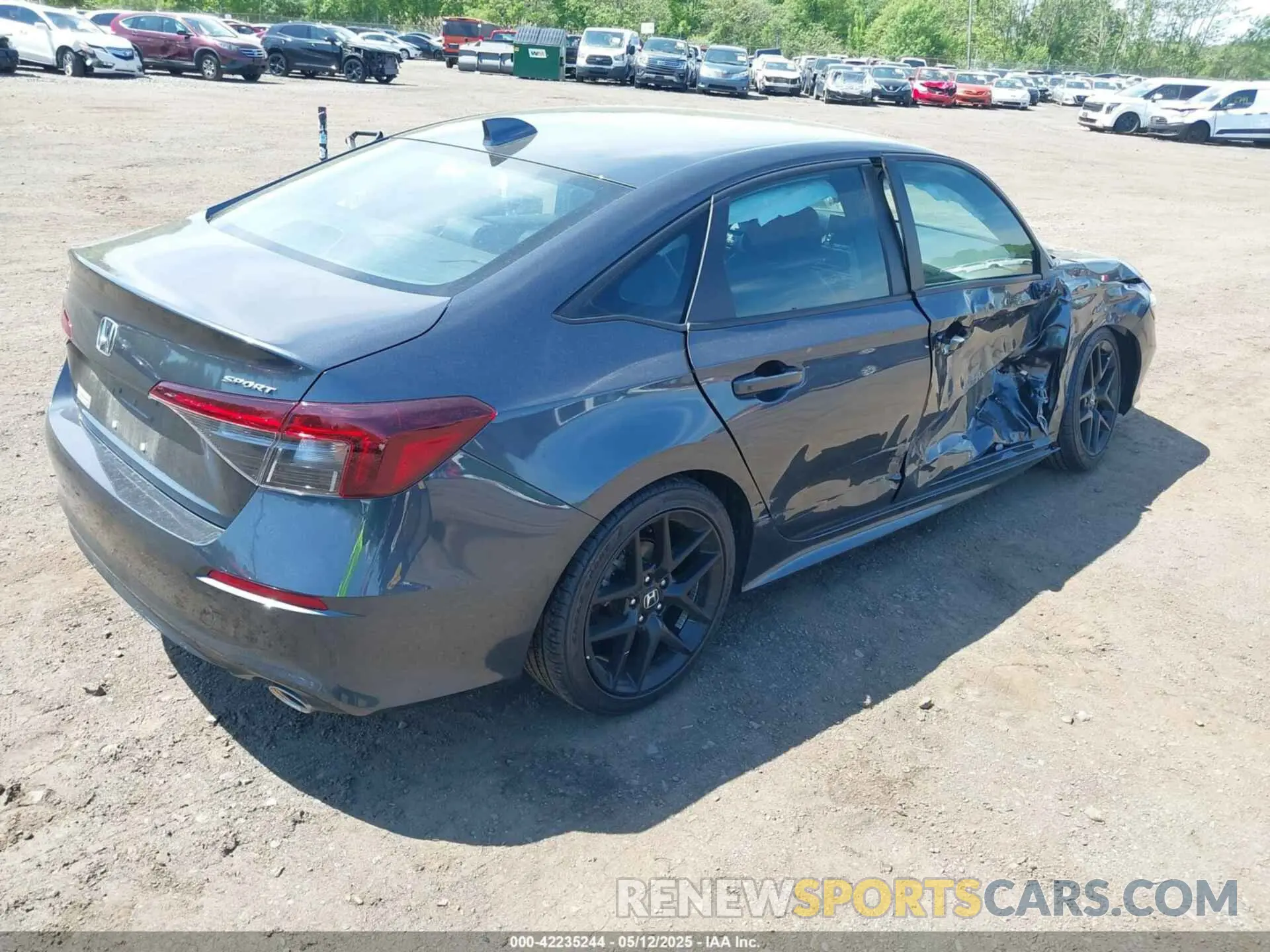 4 Photograph of a damaged car 2HGFE2F59SH520756 HONDA CIVIC 2025