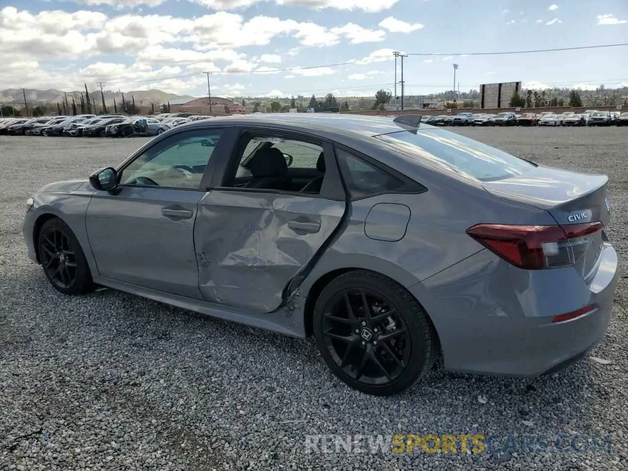 2 Photograph of a damaged car 2HGFE2F59SH521776 HONDA CIVIC 2025