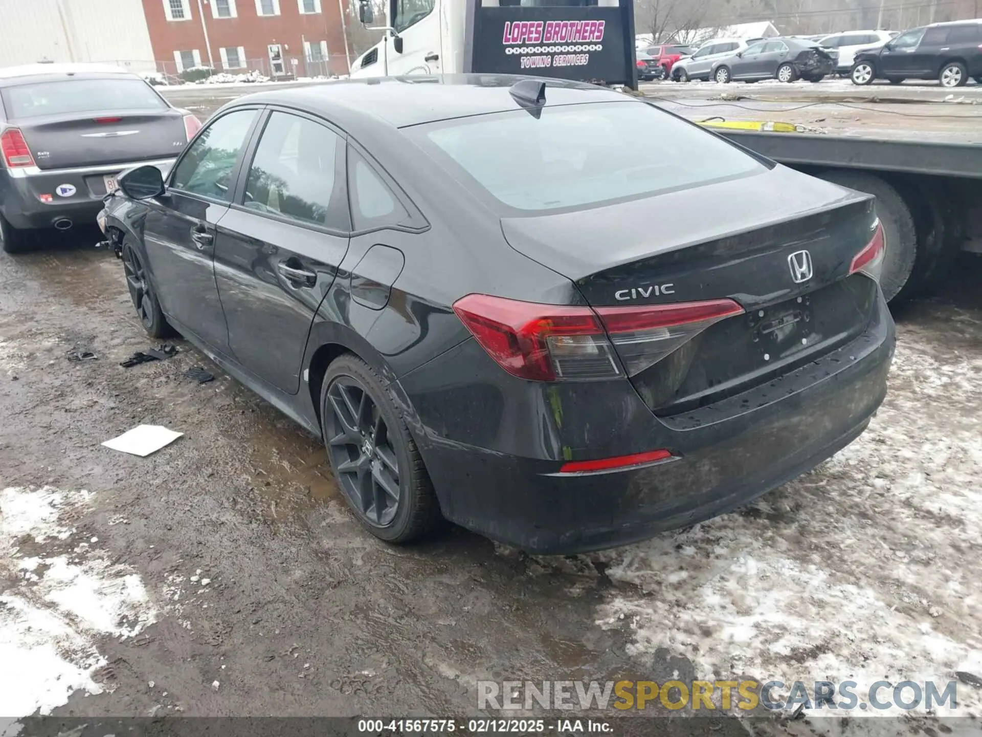 3 Photograph of a damaged car 2HGFE2F59SH522426 HONDA CIVIC 2025