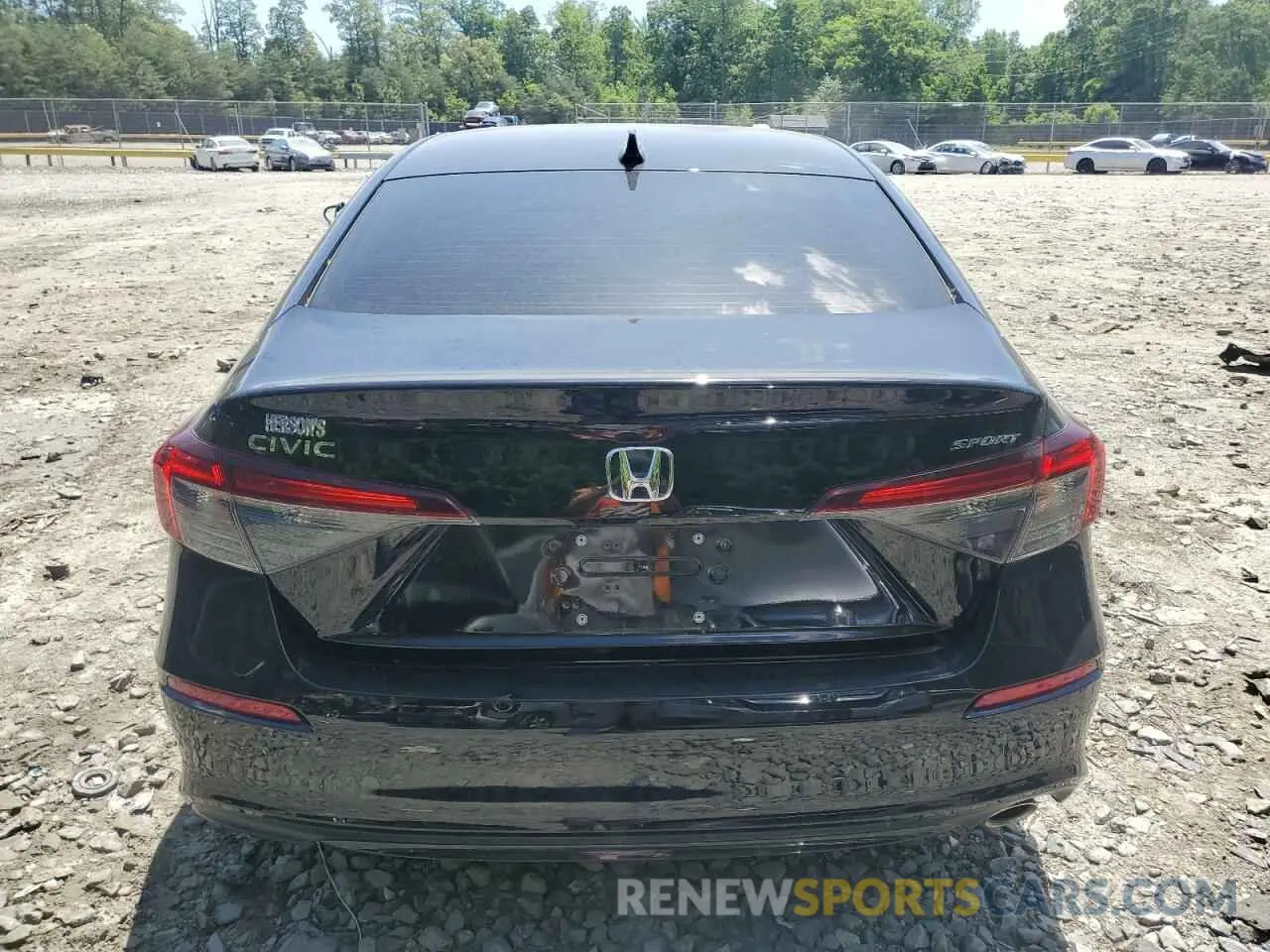 6 Photograph of a damaged car 2HGFE2F59SH524306 HONDA CIVIC 2025