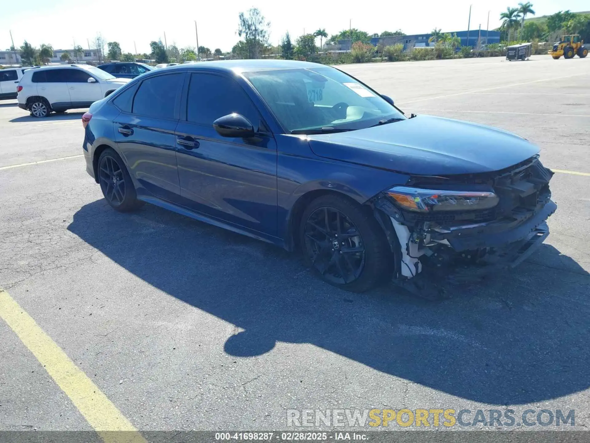 1 Photograph of a damaged car 2HGFE2F59SH530459 HONDA CIVIC 2025