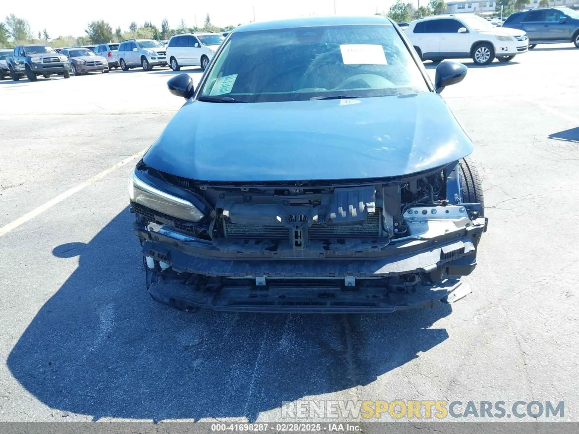 6 Photograph of a damaged car 2HGFE2F59SH530459 HONDA CIVIC 2025
