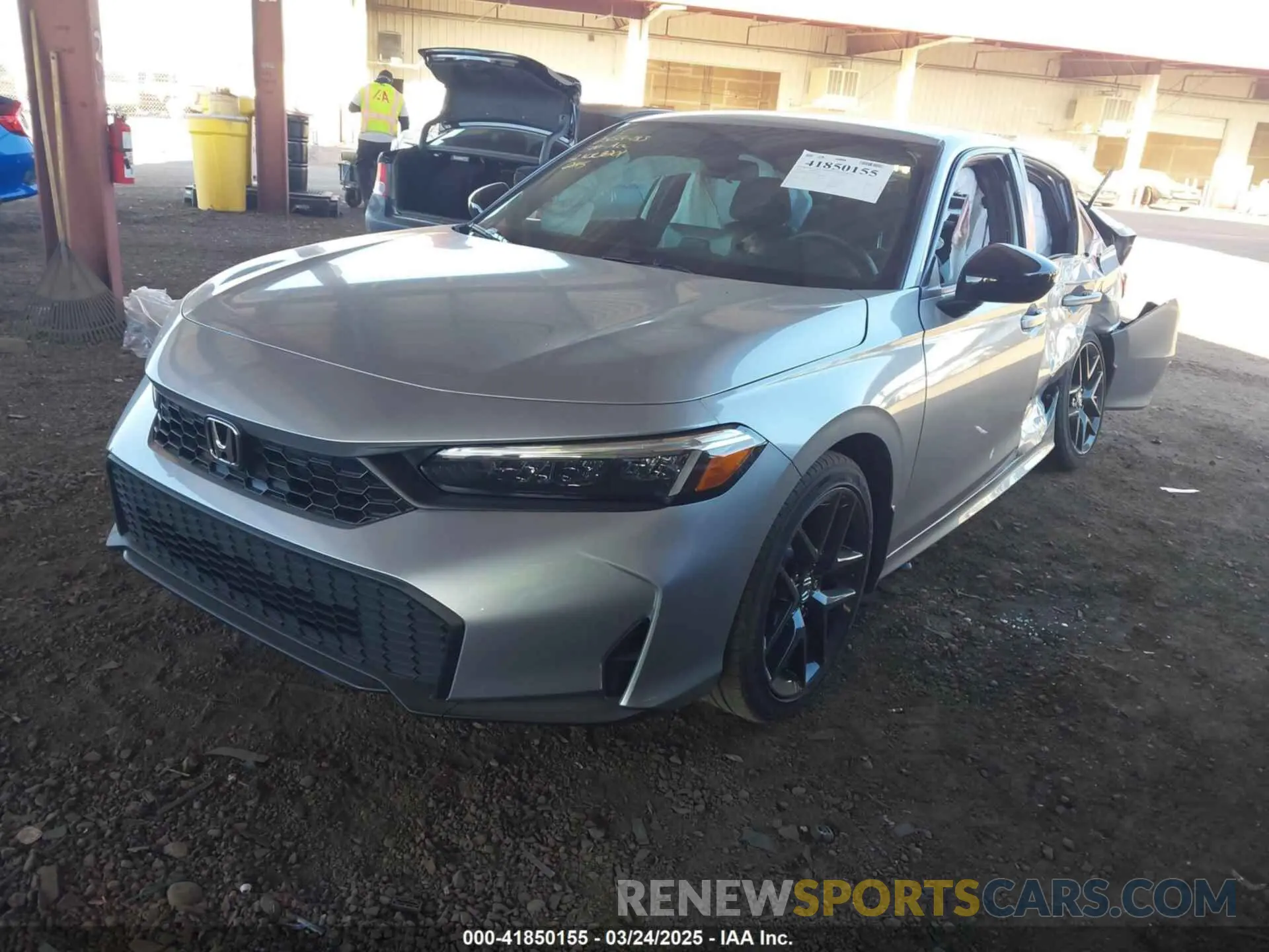 2 Photograph of a damaged car 2HGFE2F59SH536245 HONDA CIVIC 2025