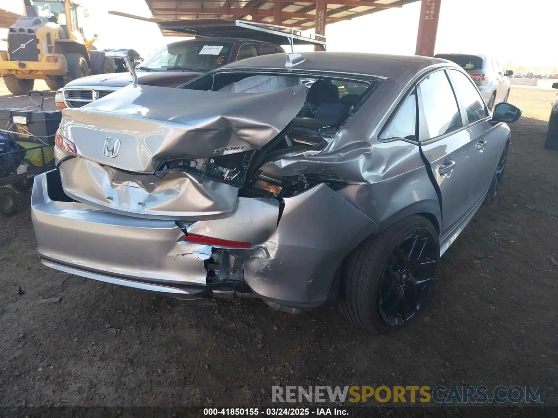 4 Photograph of a damaged car 2HGFE2F59SH536245 HONDA CIVIC 2025