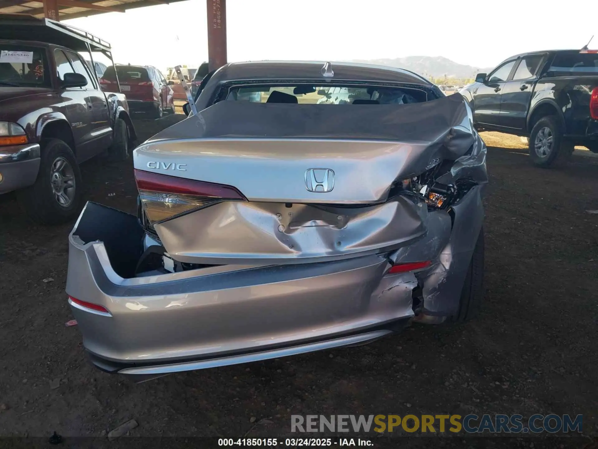 6 Photograph of a damaged car 2HGFE2F59SH536245 HONDA CIVIC 2025