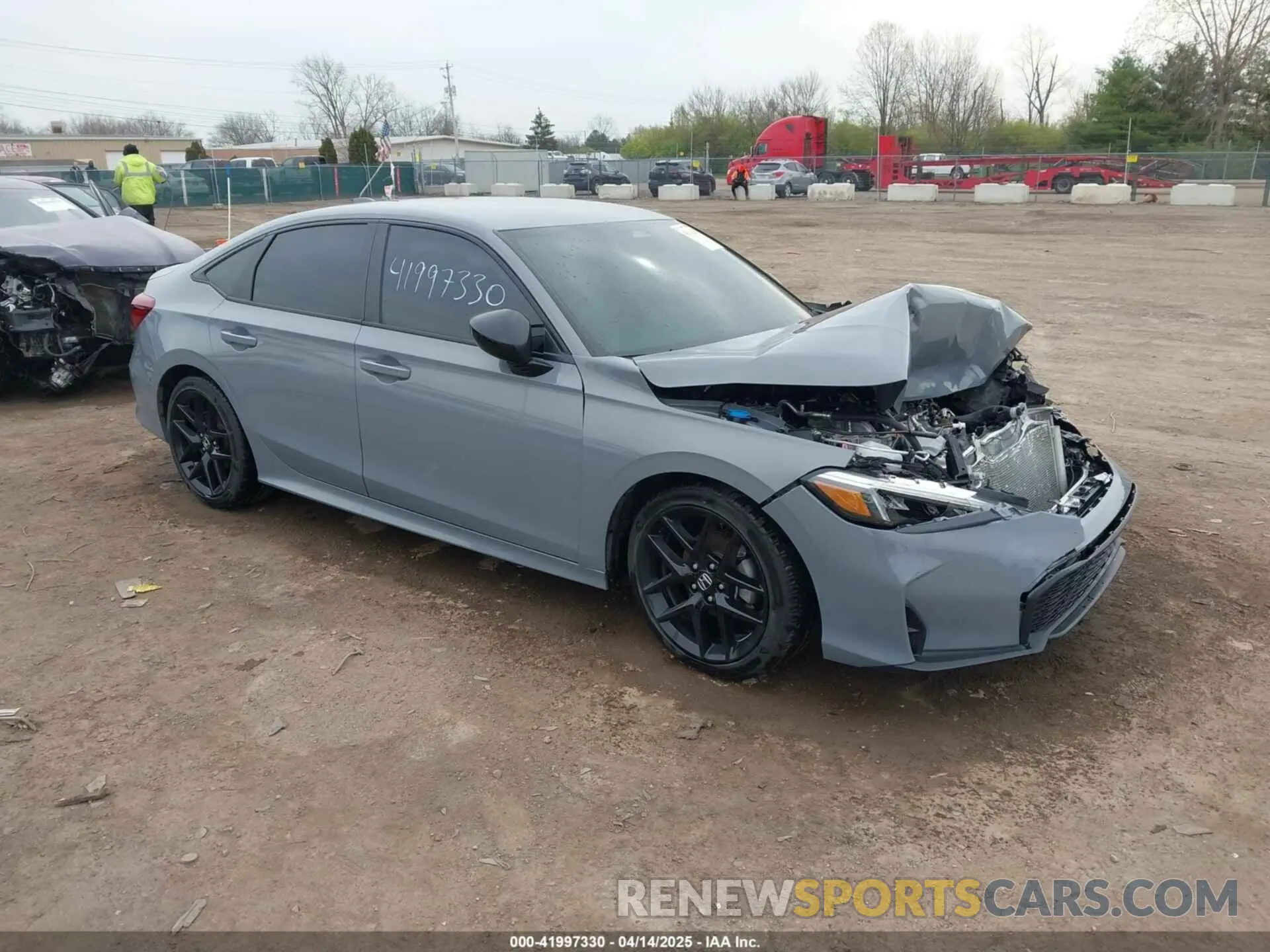 1 Photograph of a damaged car 2HGFE2F59SH539310 HONDA CIVIC 2025