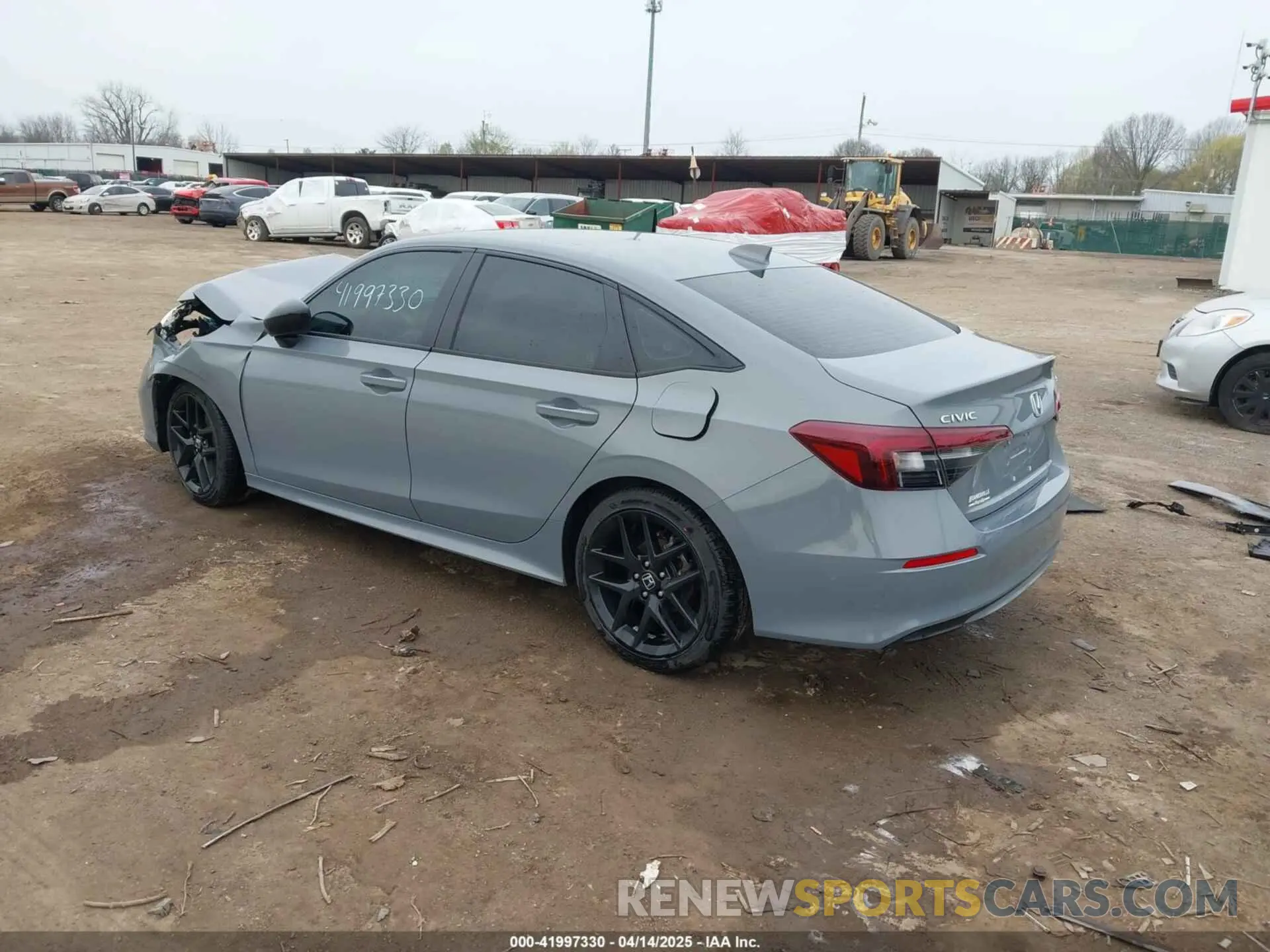 3 Photograph of a damaged car 2HGFE2F59SH539310 HONDA CIVIC 2025