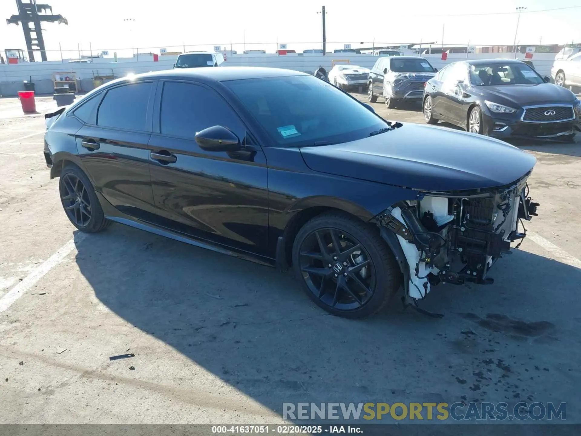 1 Photograph of a damaged car 2HGFE2F59SH541316 HONDA CIVIC 2025