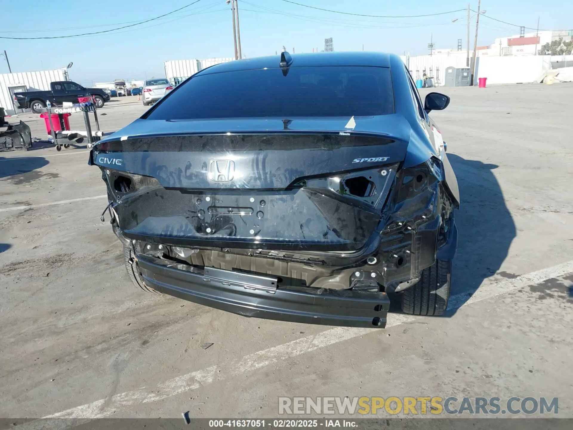 17 Photograph of a damaged car 2HGFE2F59SH541316 HONDA CIVIC 2025