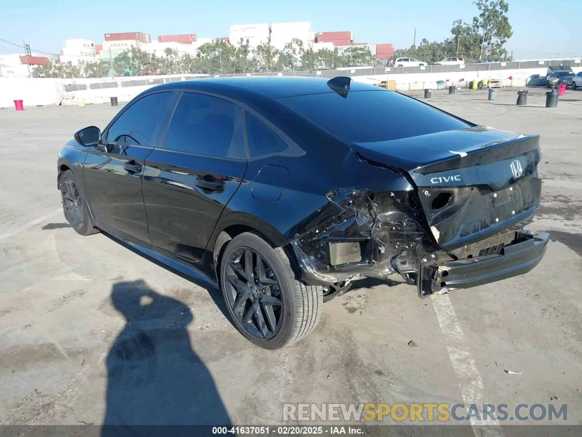 3 Photograph of a damaged car 2HGFE2F59SH541316 HONDA CIVIC 2025