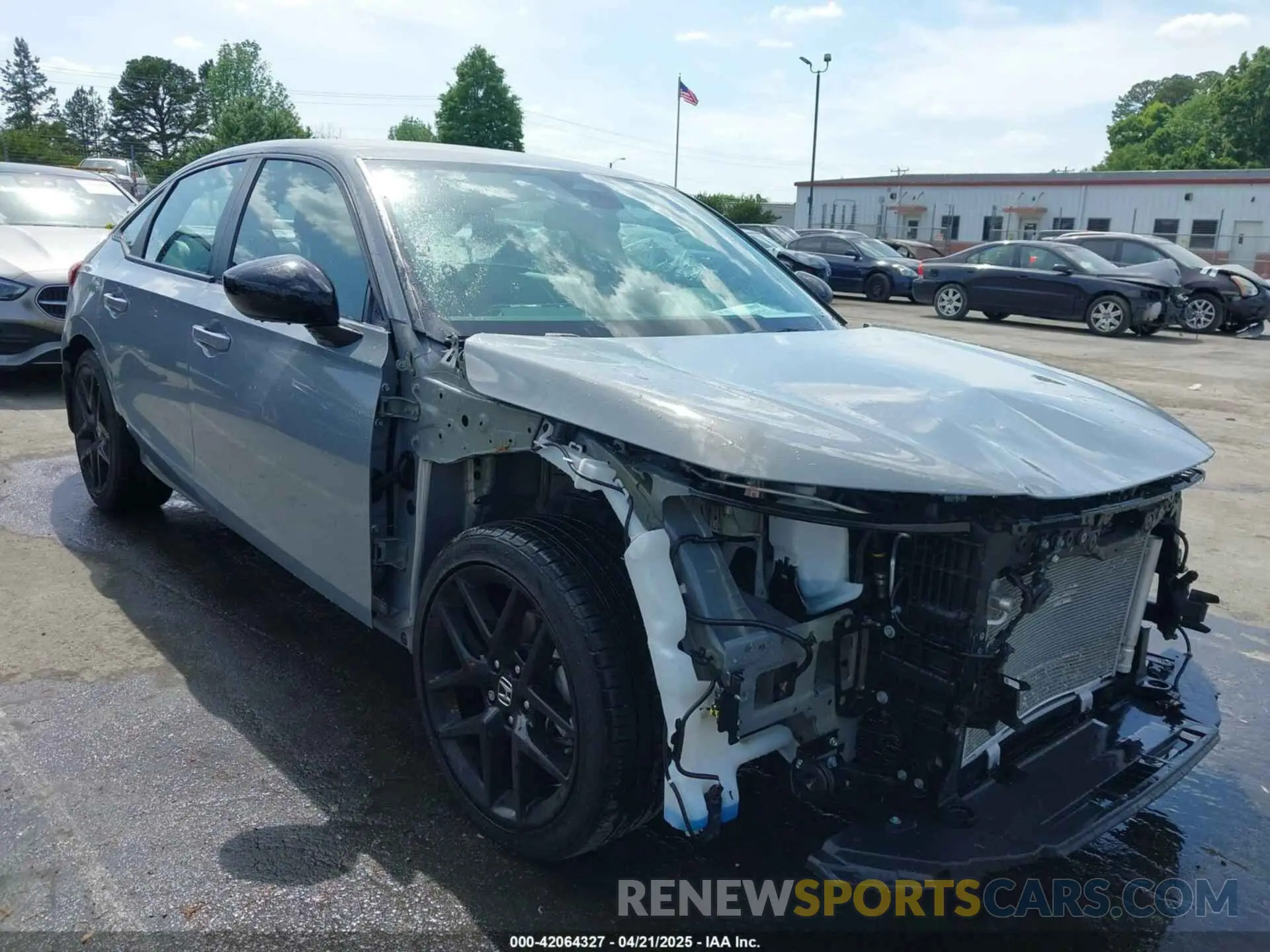 1 Photograph of a damaged car 2HGFE2F59SH542403 HONDA CIVIC 2025