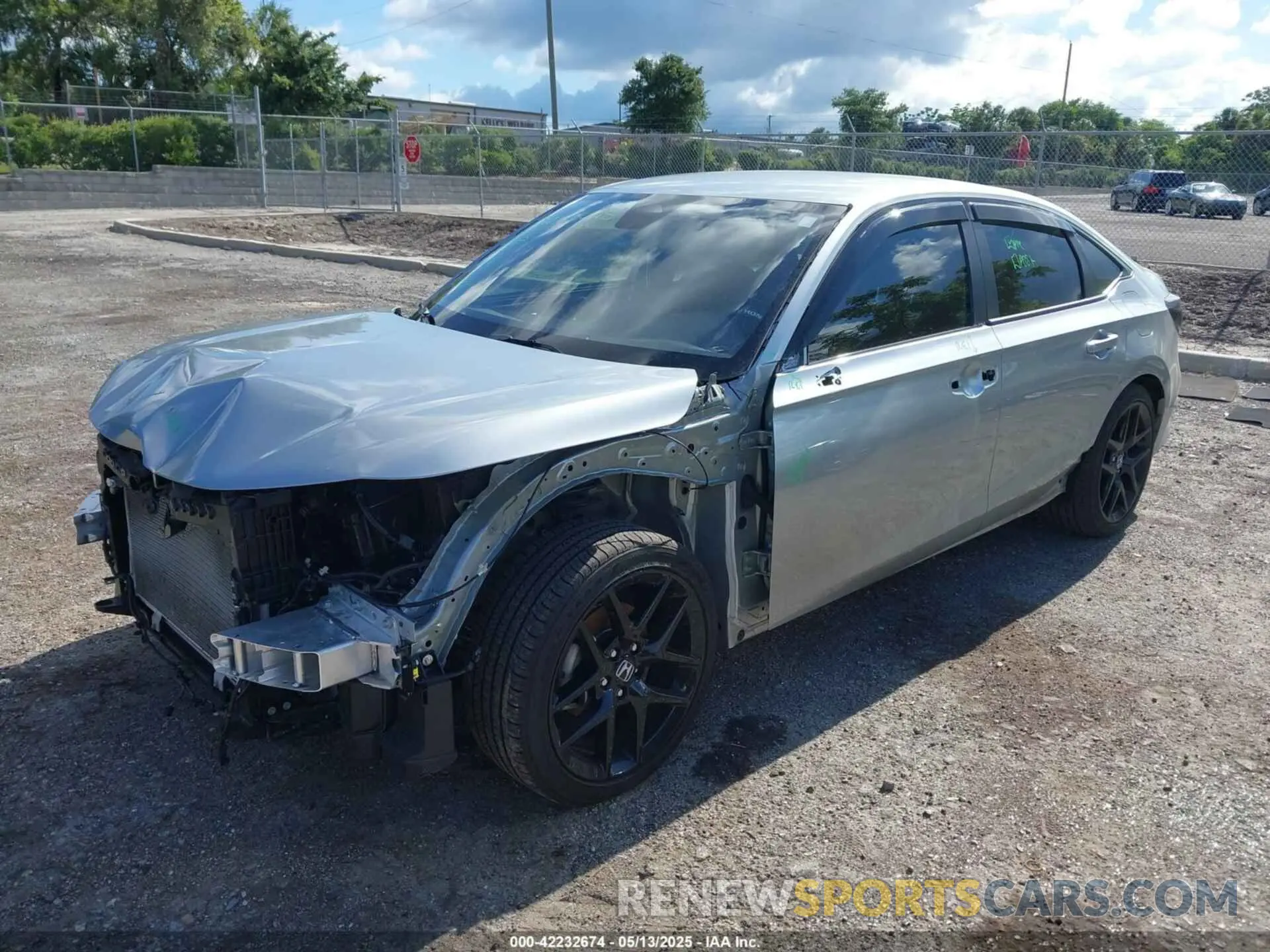 2 Photograph of a damaged car 2HGFE2F59SH549528 HONDA CIVIC 2025