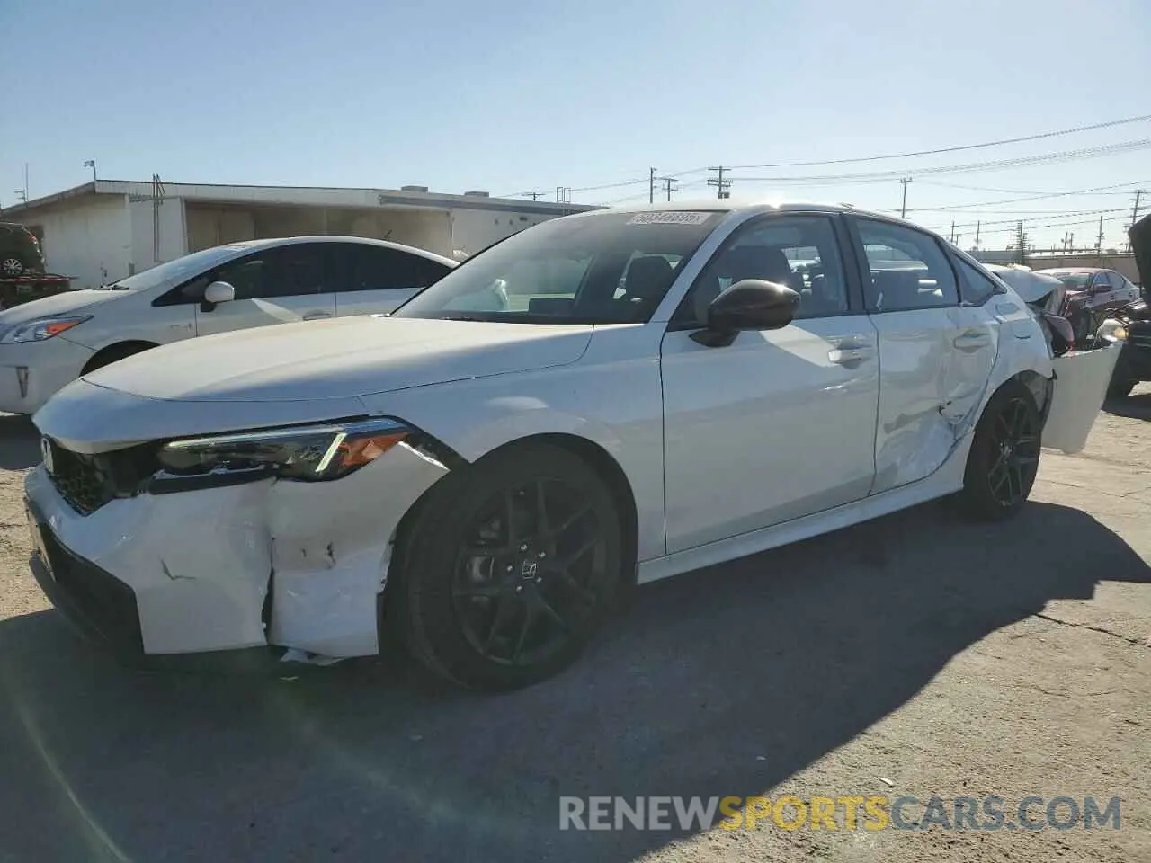 1 Photograph of a damaged car 2HGFE2F59SH563302 HONDA CIVIC 2025