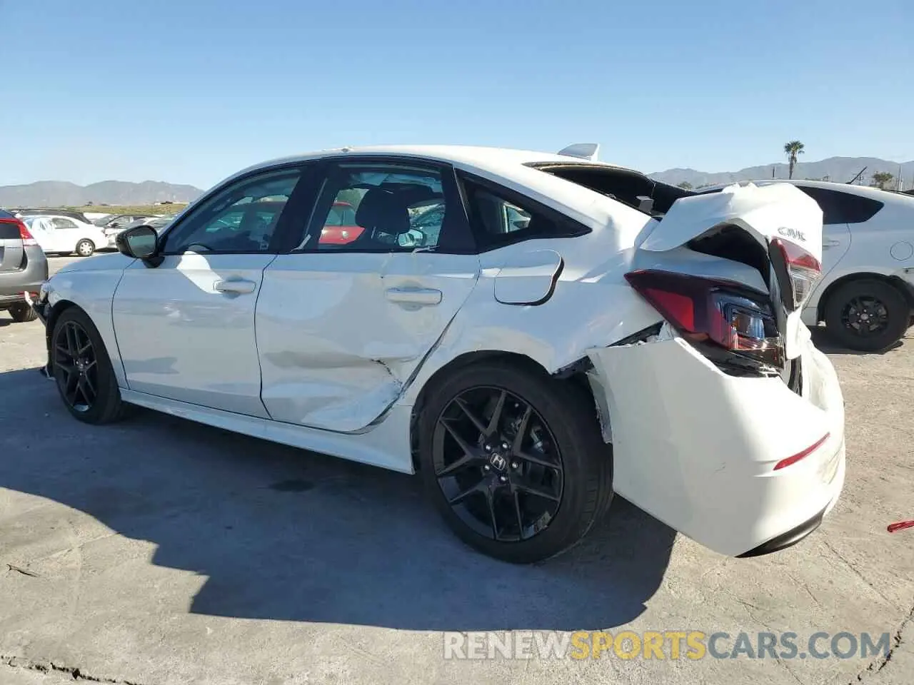 2 Photograph of a damaged car 2HGFE2F59SH563302 HONDA CIVIC 2025