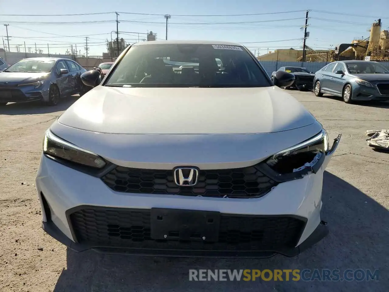 5 Photograph of a damaged car 2HGFE2F59SH563302 HONDA CIVIC 2025