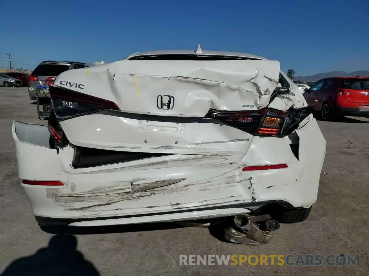 6 Photograph of a damaged car 2HGFE2F59SH563302 HONDA CIVIC 2025