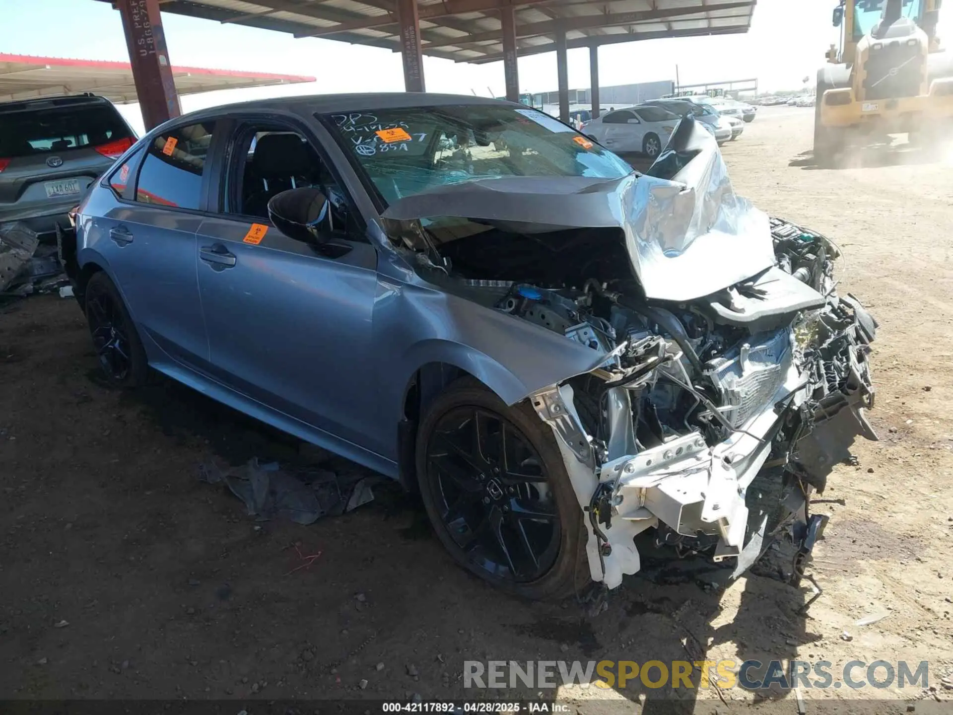 1 Photograph of a damaged car 2HGFE2F59SH580567 HONDA CIVIC 2025
