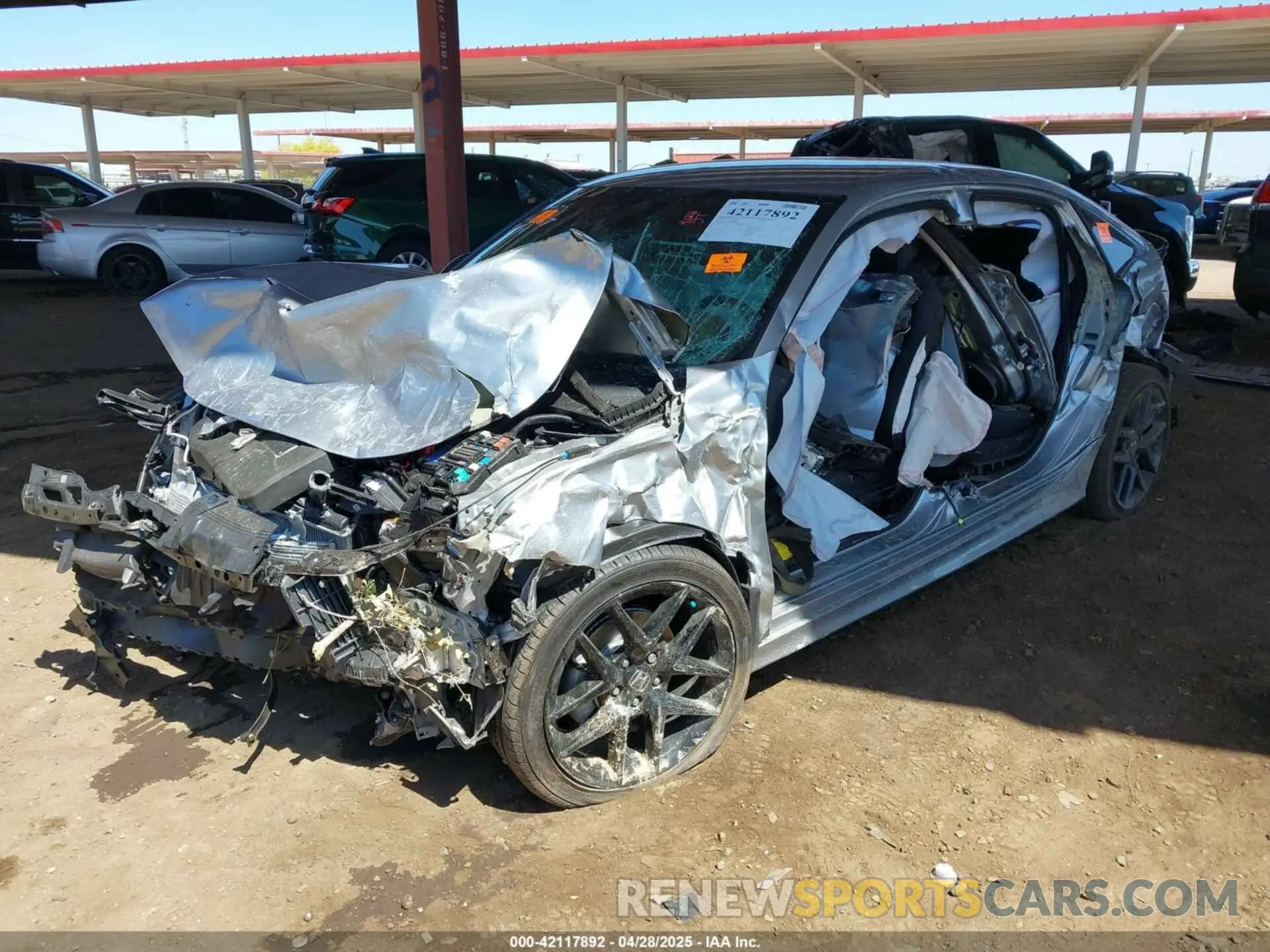 2 Photograph of a damaged car 2HGFE2F59SH580567 HONDA CIVIC 2025